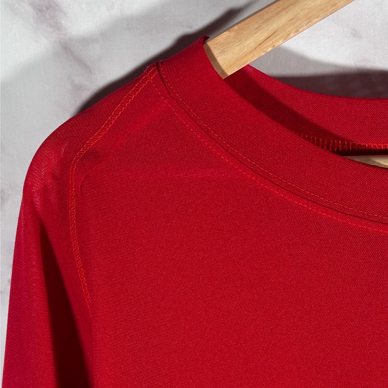 Needles Red Sheer Longsleeve Size US M / EU 48-50 / 2 - 2 Thumbnail