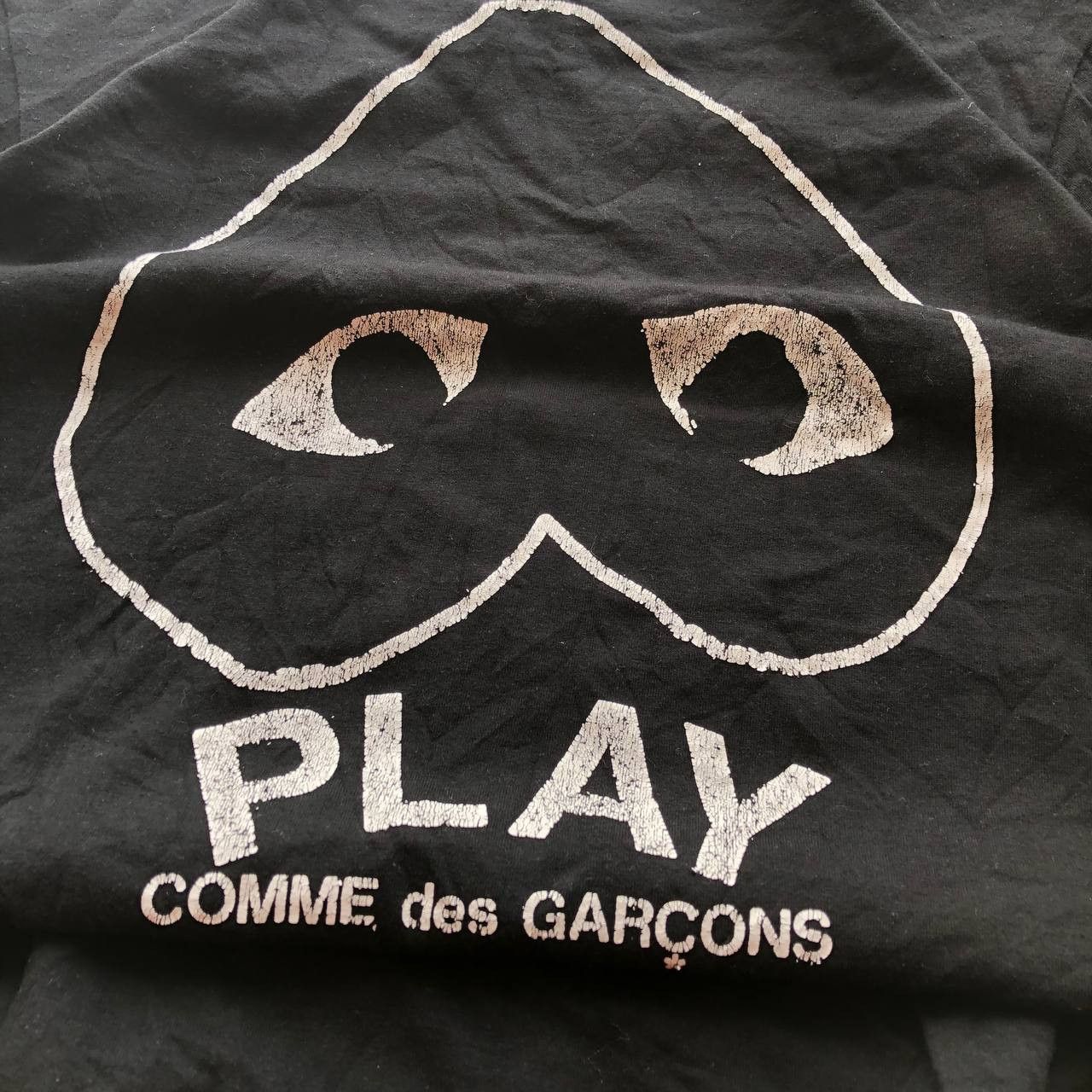 Comme des Garcons × Comme des Garcons PLAY × Designer *VERY RARE!…Play Comme des Garcons Mens Tee XL Size US XL / EU 56 / 4 - 3 Thumbnail