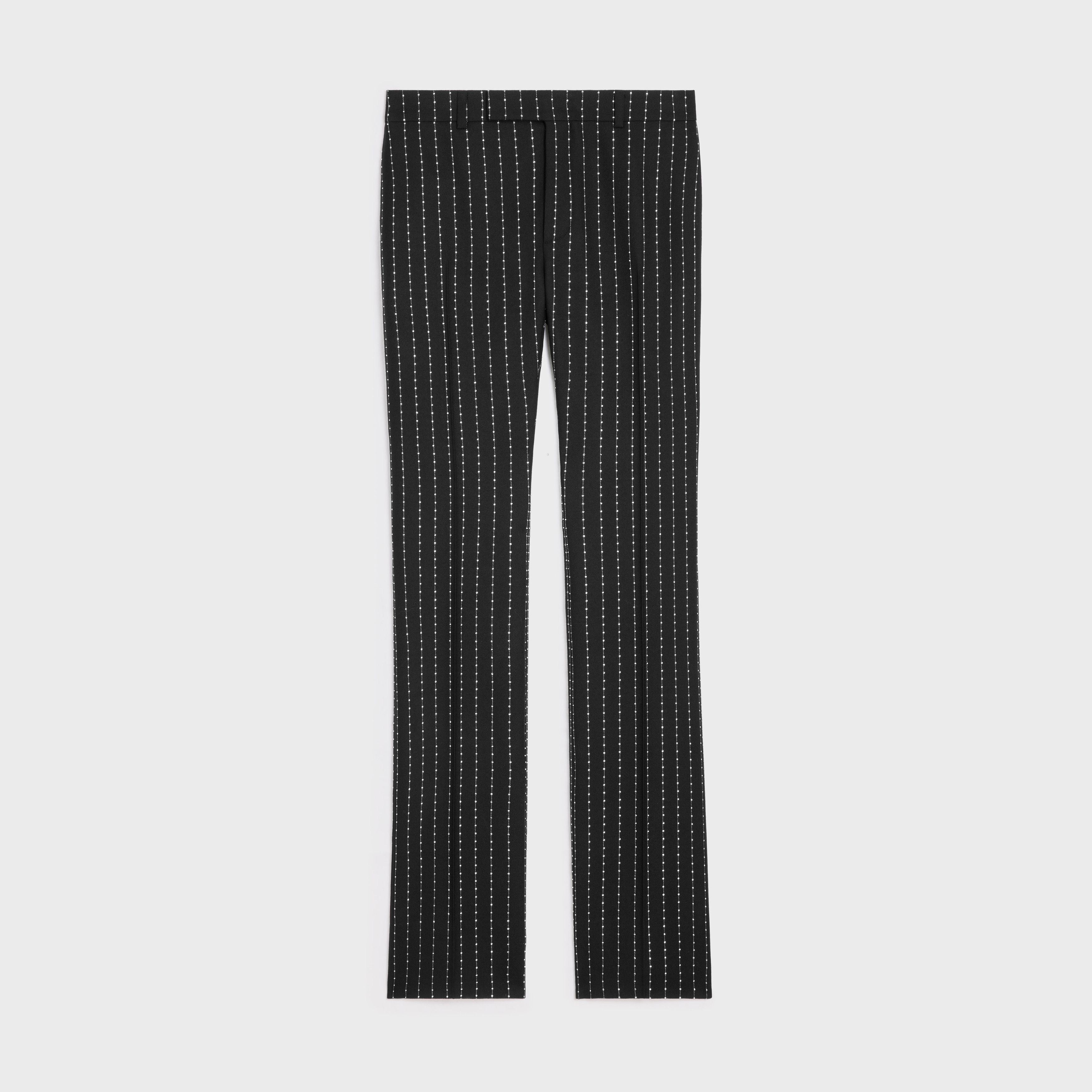 Celine o1bcso1str0125 Pant in Black & White Size US 36 / EU 52 - 1 Thumbnail