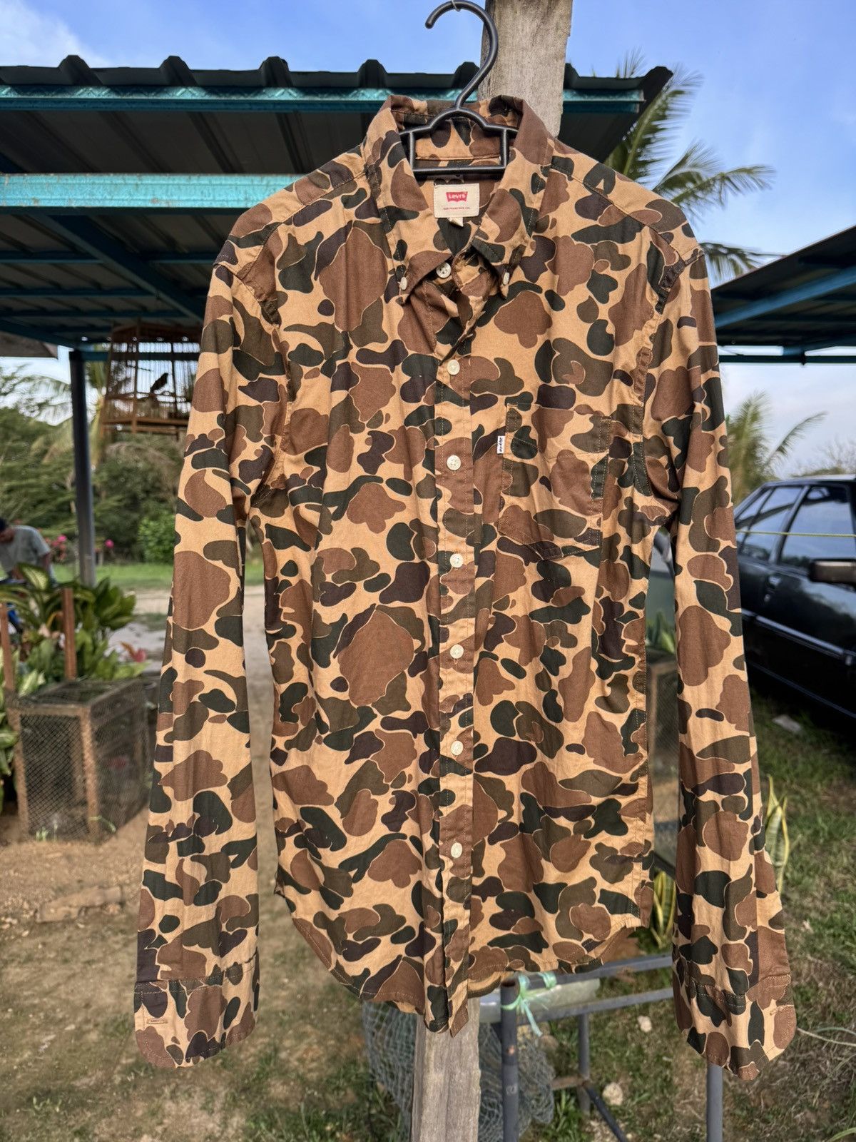 Levi's Levi’s Camo Frog Long Sleeve Button Size US S / EU 44-46 / 1 - 1 Thumbnail