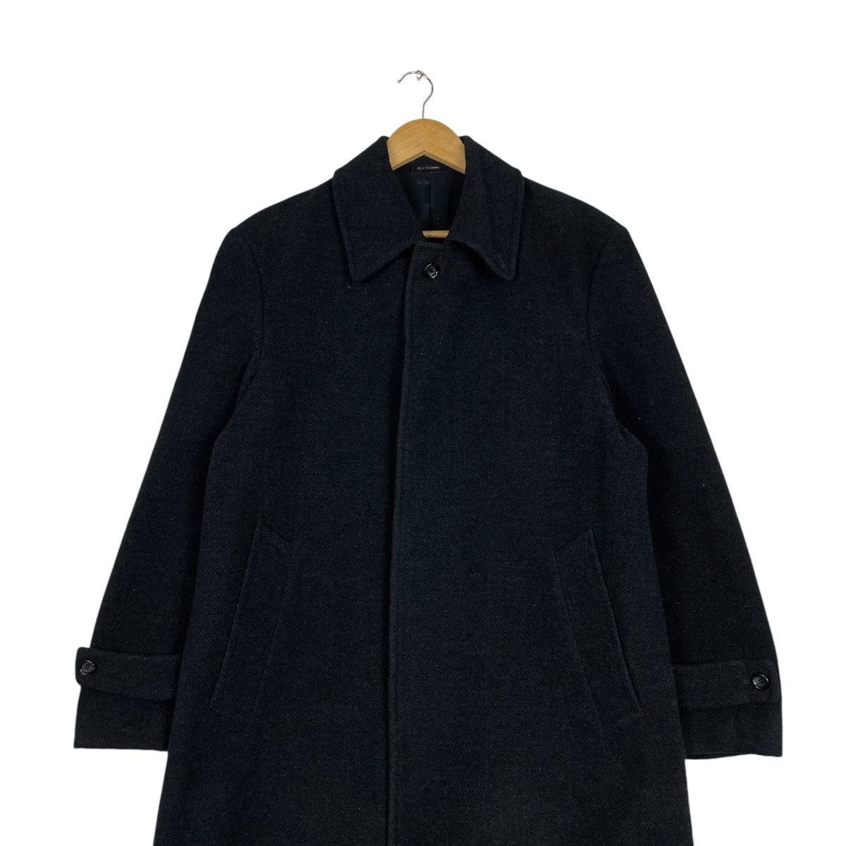 Final Home × Japanese Brand 💥R-1 HOMME JAPAN LONG COAT Size US M / EU 48-50 / 2 - 3 Thumbnail