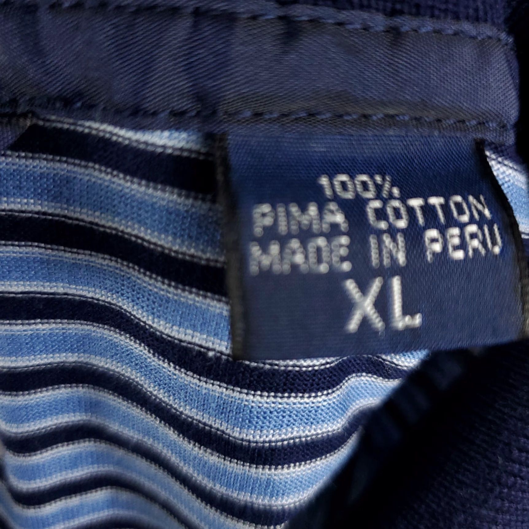 Ralph Lauren Ralph Lauren Polo Shirt Mens XL Blue Striped Short Sleeve Cotton Button-Down Casual Polo Men XL Blue Striped Polo Shirt Size US XL / EU 56 / 4 - 7 Thumbnail
