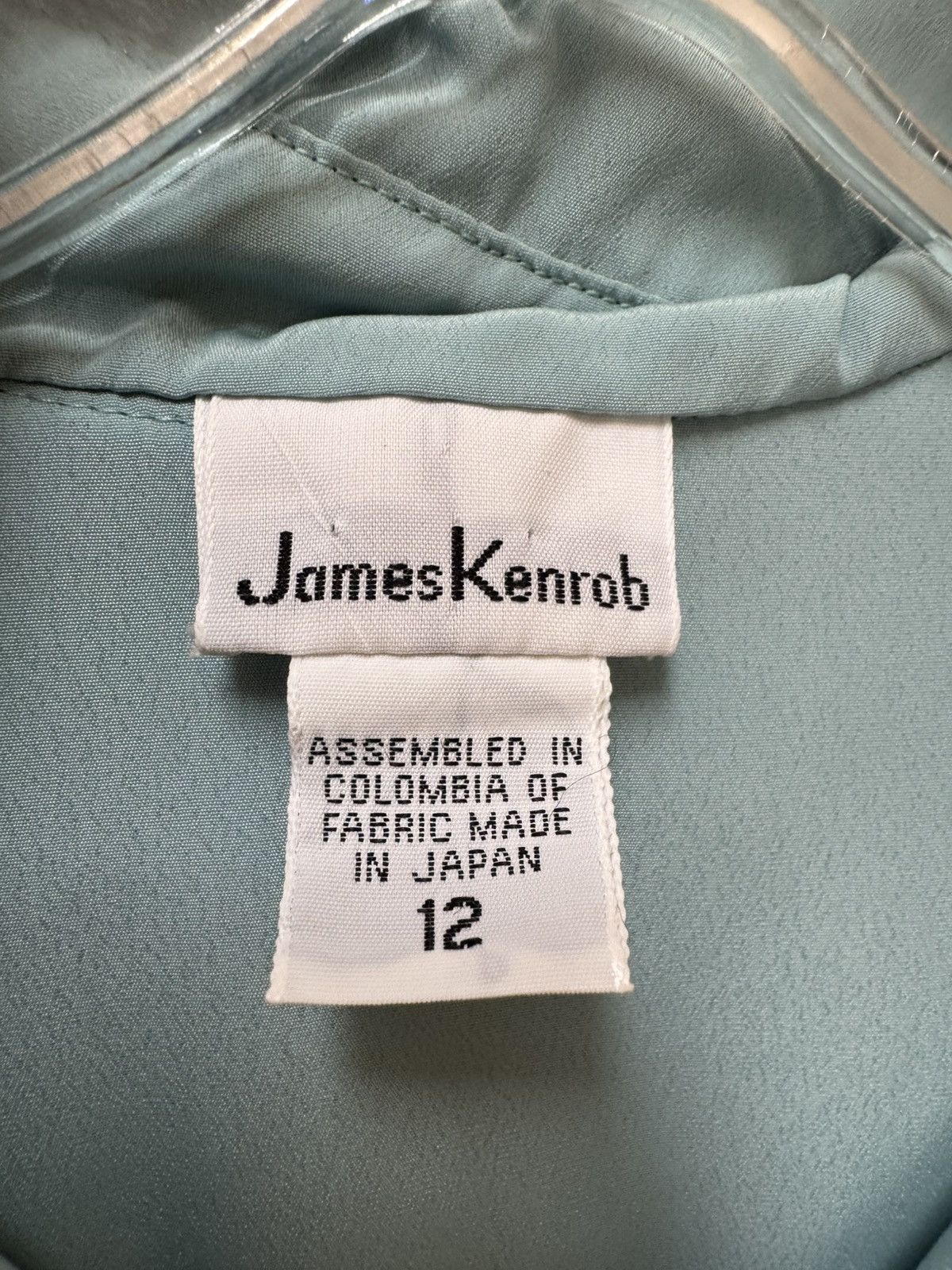 Vintage James Kenrob women’s vintage 90s Japanese button up blouse Size M / US 6-8 / IT 42-44 - 4 Thumbnail