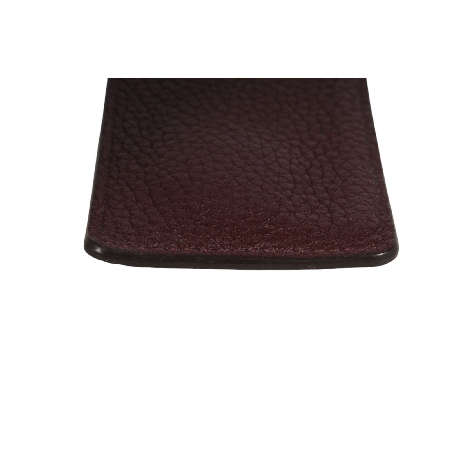 Louis Vuitton Taurillon Card File Holder Bordeaux Red Leather Size ONE SIZE - 9 Thumbnail
