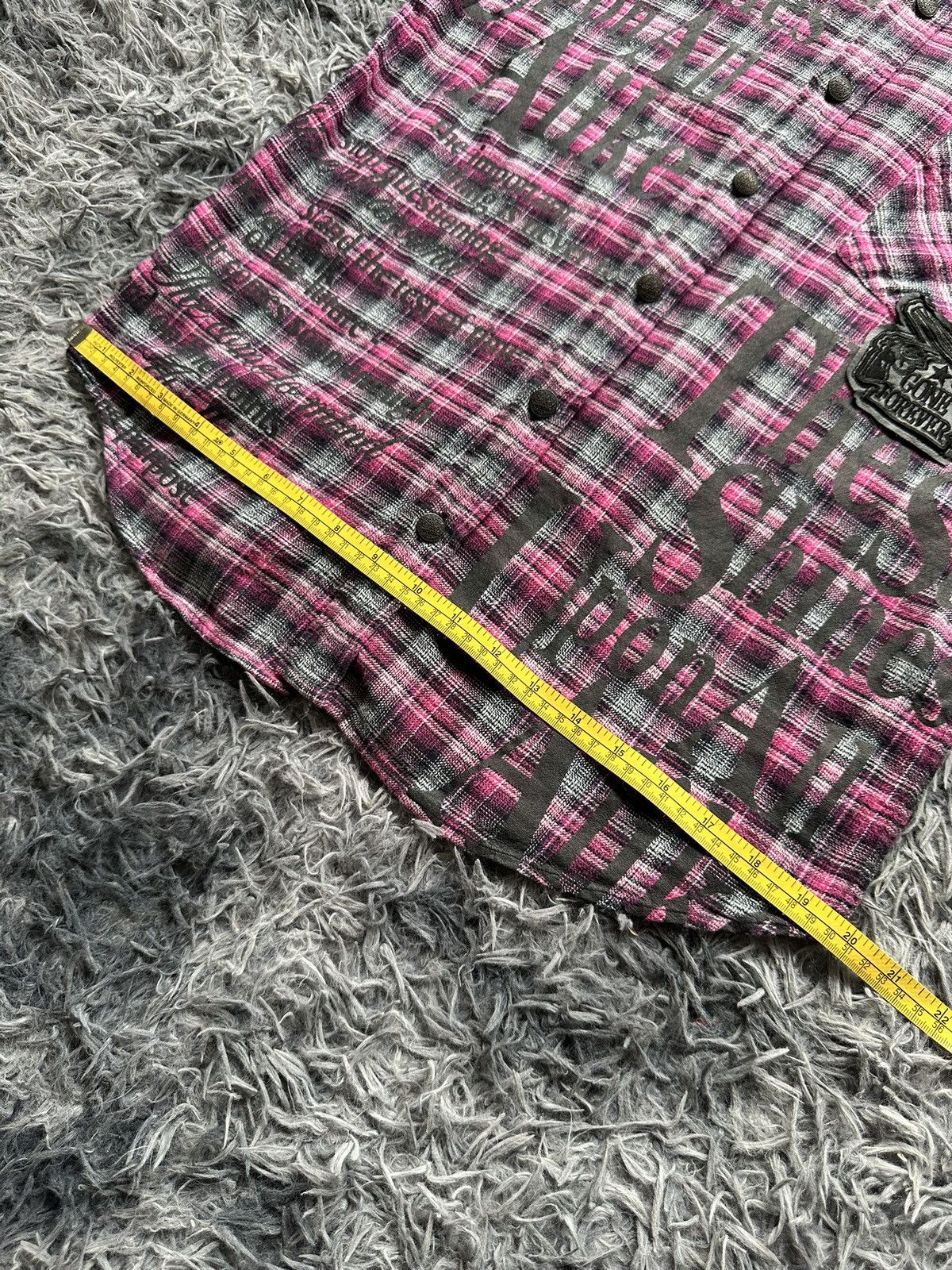 If Six Was Nine J-Rock - Ivanhoe flannel poem shirt / LGB if six was nine Size US M / EU 48-50 / 2 - 19 Thumbnail