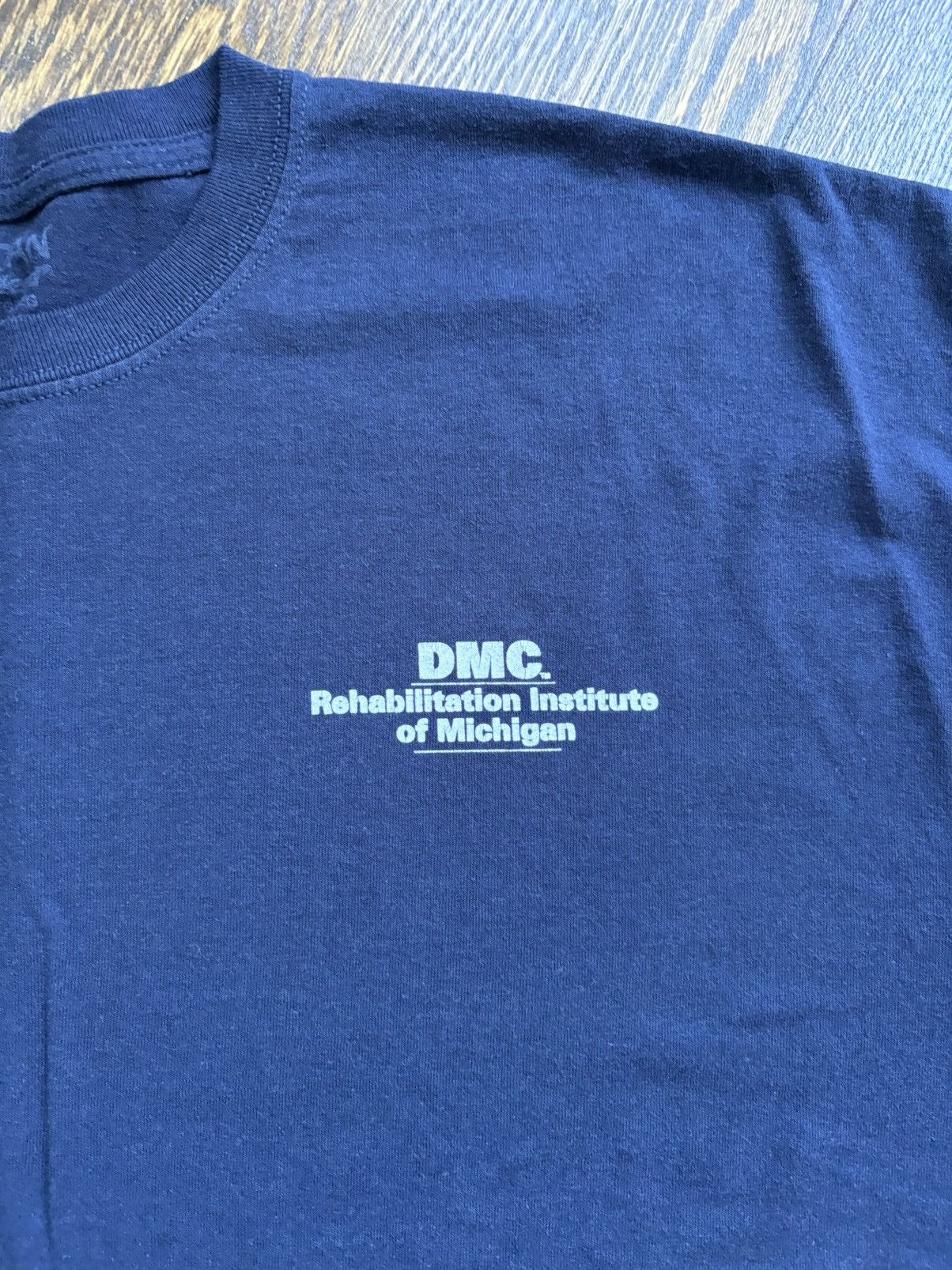 Gildan Navy Detroit DMC Recovery Tee Size US XXL / EU 58 / 5 - 3 Thumbnail