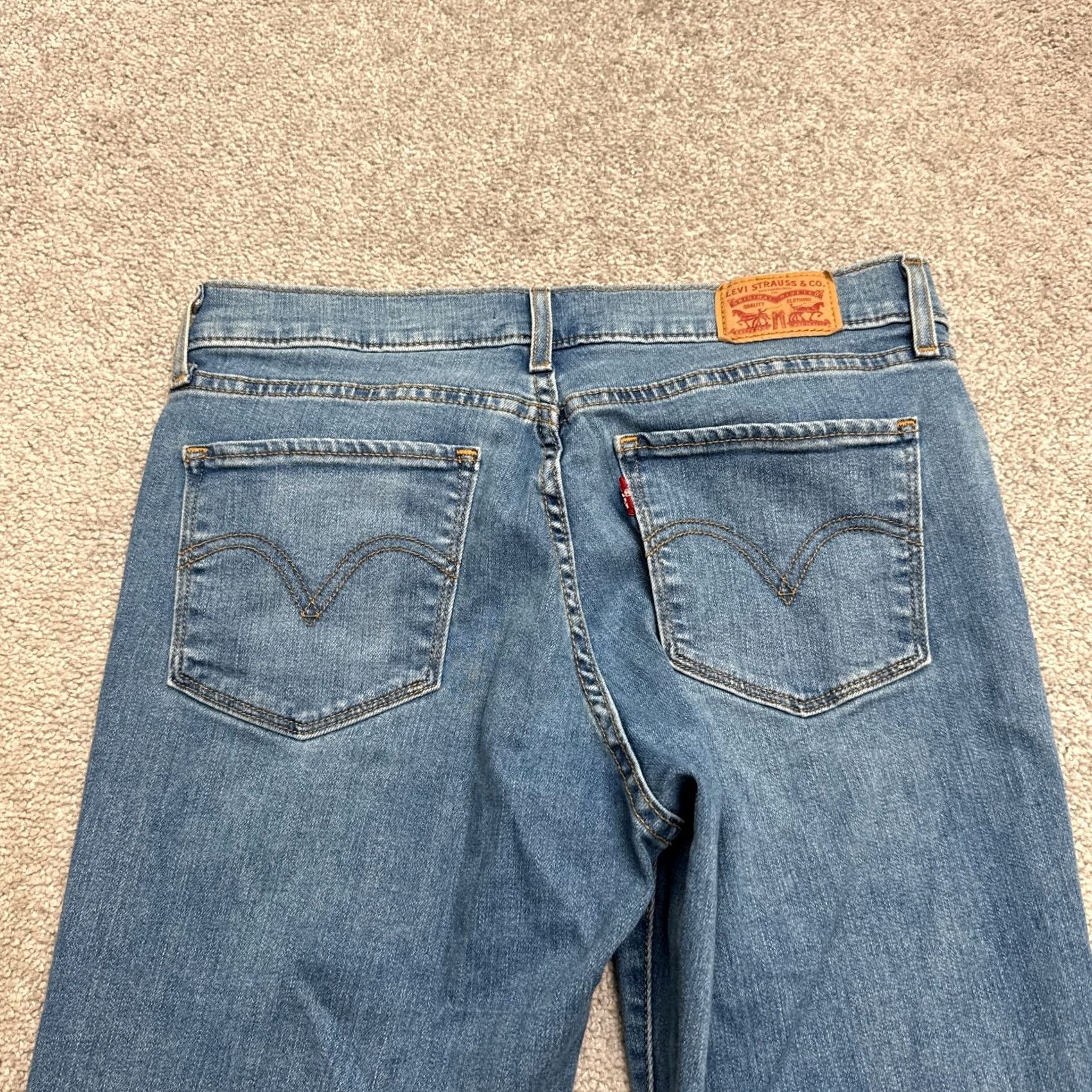 Levi's Levi's Classic Bootcut Jeans Womens Blue Medium Wash High Rise Stretch Size 28" / US 6 / IT 42 - 5 Thumbnail
