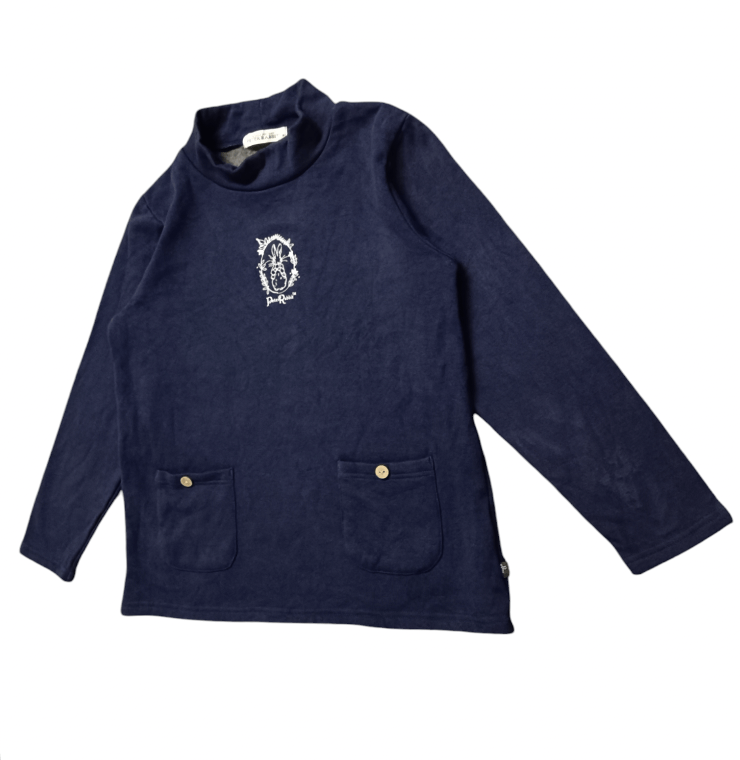 Cartoon Network × Disney × Vintage Vintage Peter Rabbit Disney Cartoon Pocket Sweatshirt Size M / US 6-8 / IT 42-44 - 4 Thumbnail