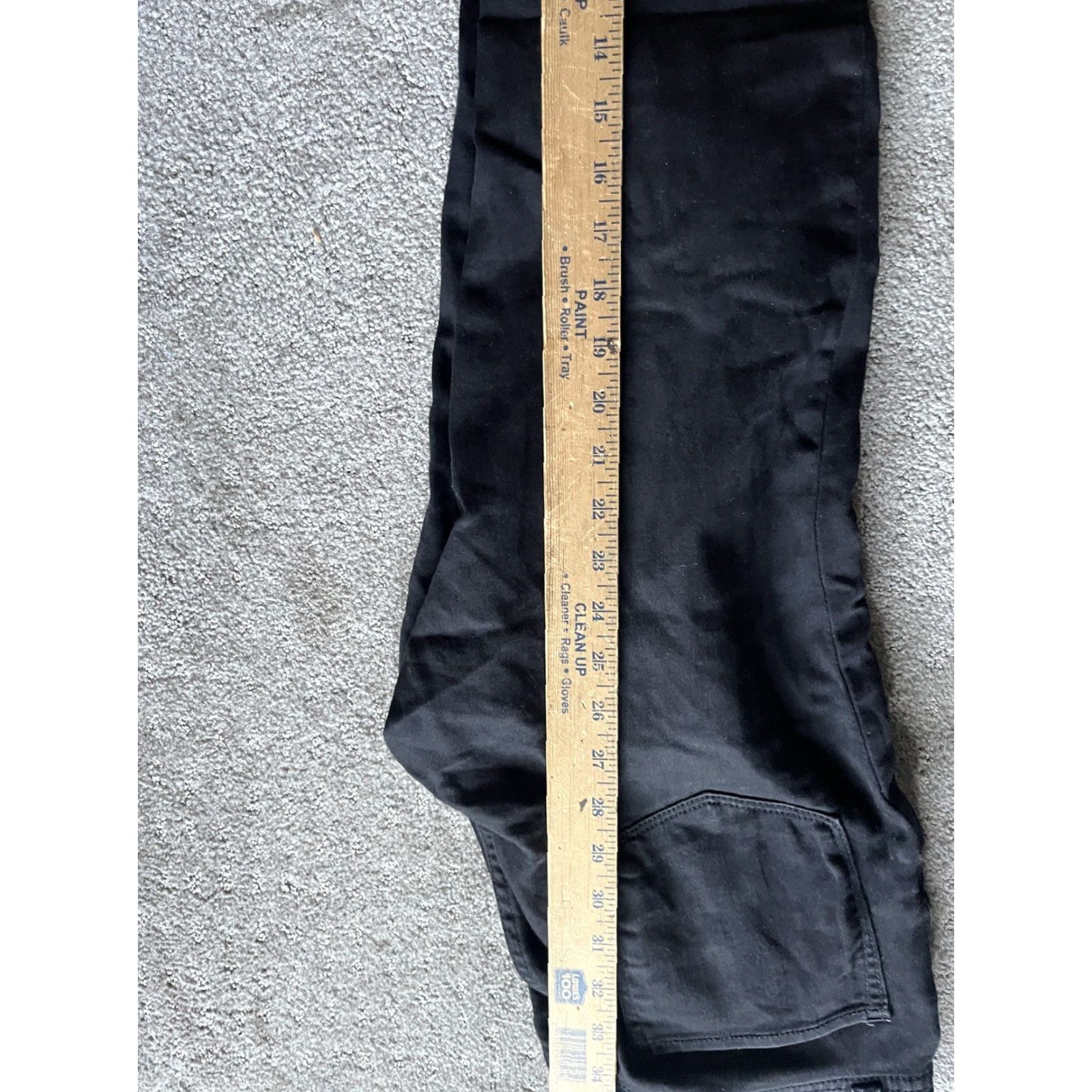 Calvin Klein VINTAGE Calvin Klein Jeans Skinny Pants Womens Size 6 Black Denim Stretch Skinny Fit Size 28" / US 6 / IT 42 - 6 Thumbnail