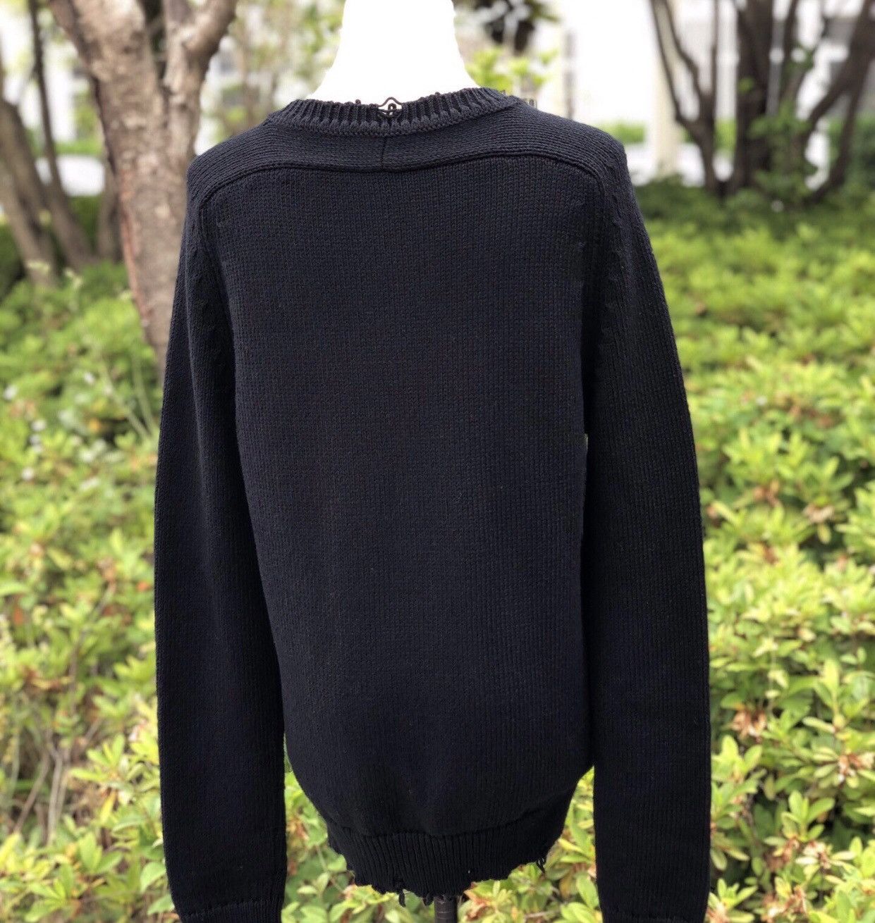 Saint Laurent Paris Saint Laurent frayed sweater2412-Nextarrow Size US S / EU 44-46 / 1 - 3 Thumbnail