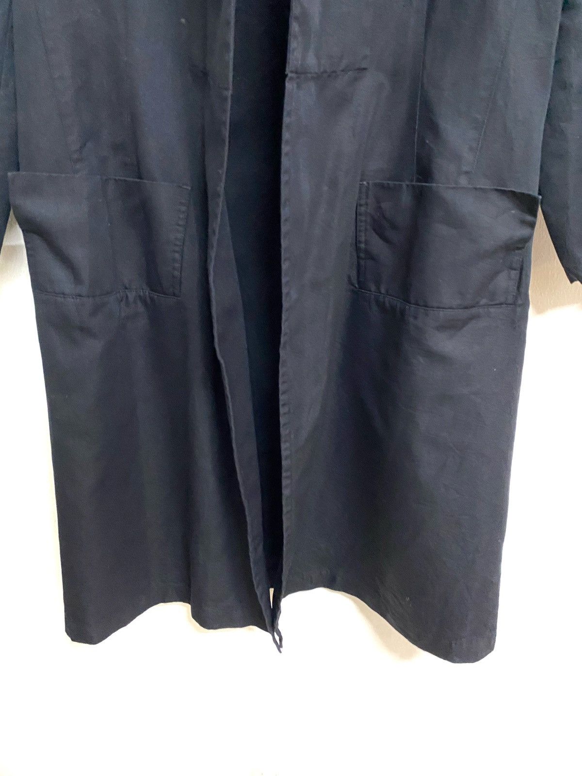 Yohji Yamamoto Vintage Yohji Yamamoto Y's Ramie Long Coat/ Jacket Size US M / EU 48-50 / 2 - 9 Thumbnail