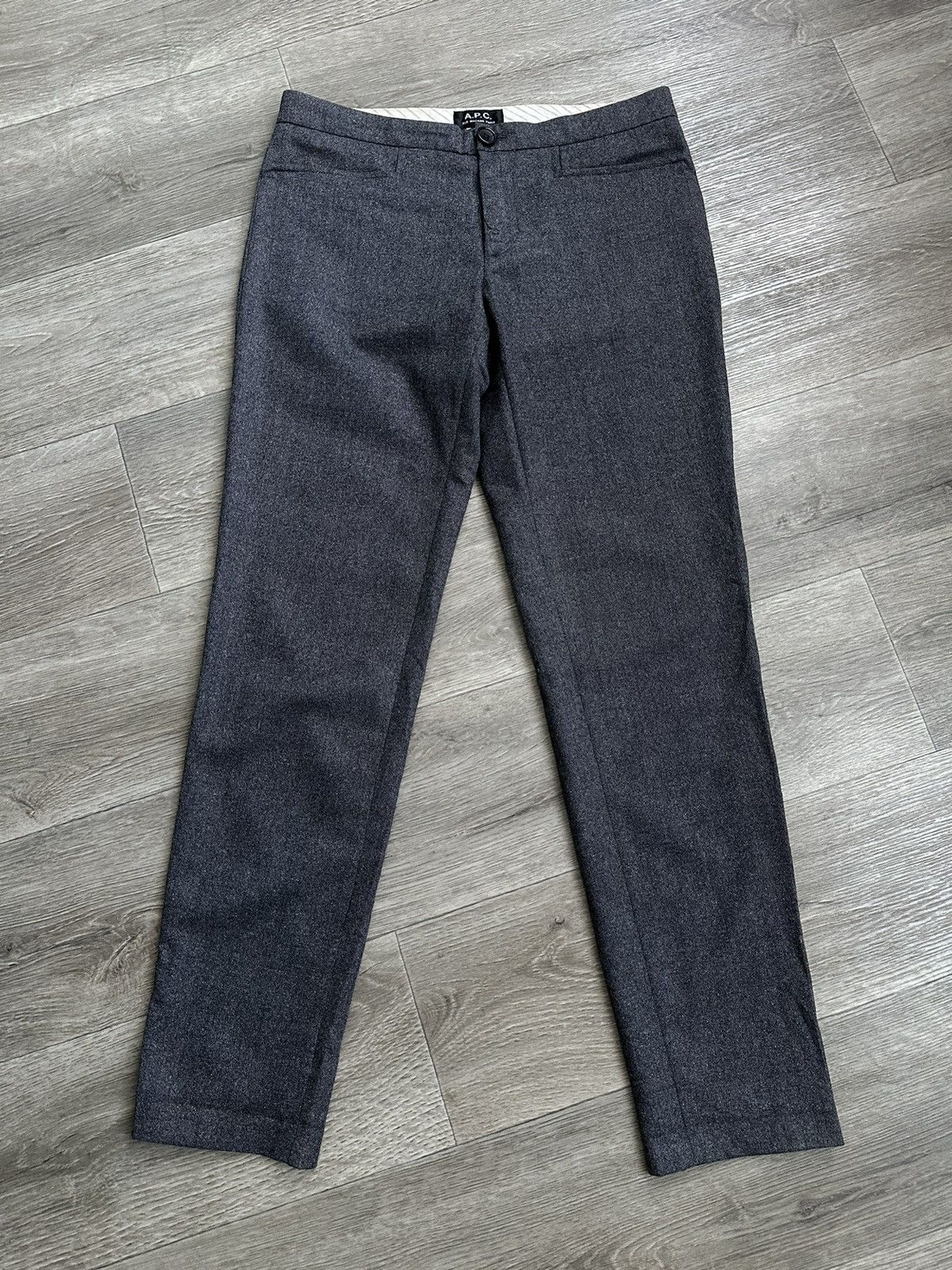 A.P.C. × Vintage 🫧A.P.C. Vintage Wool Pants Size 25" / US 0 / IT 36 - 1 Thumbnail