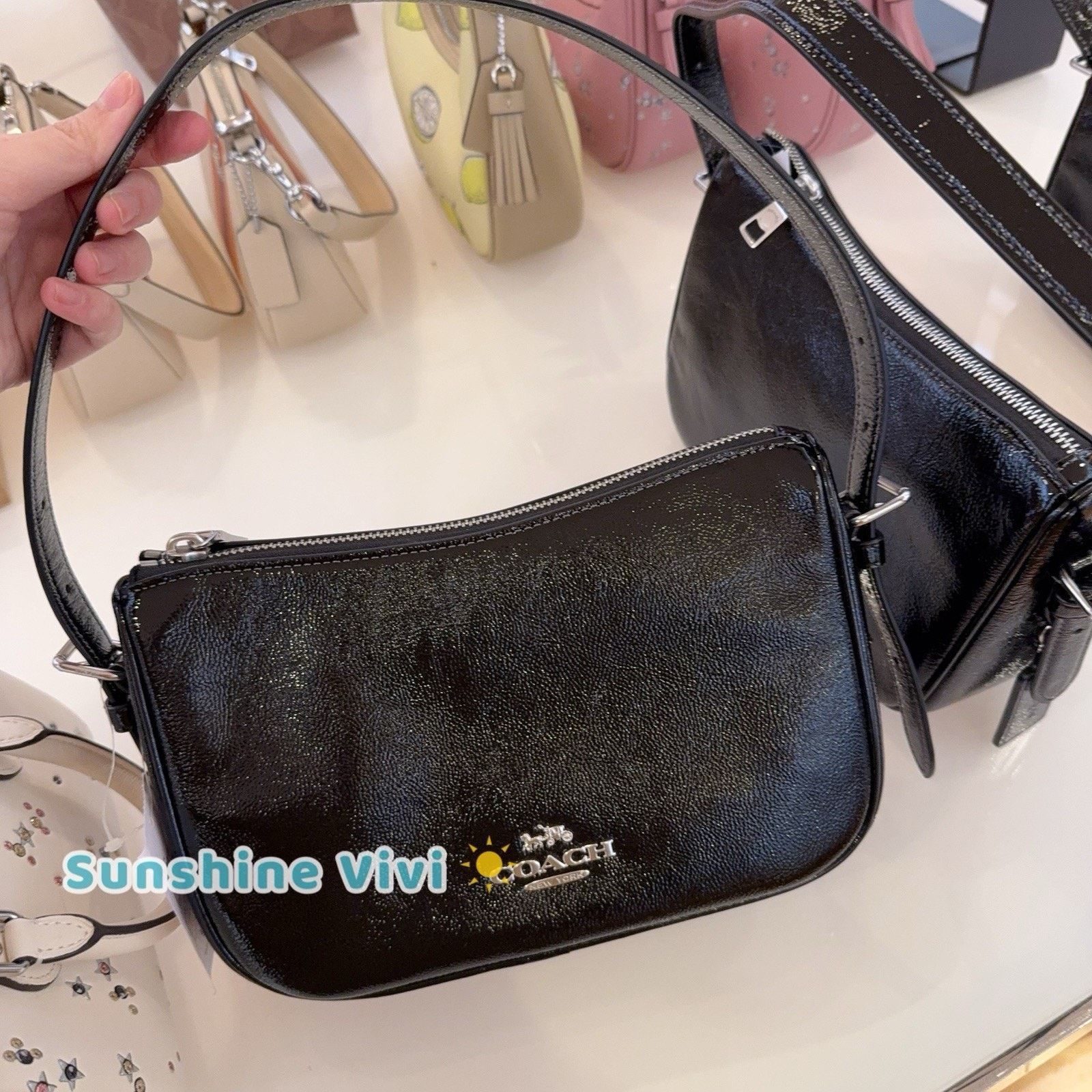 Coach NWT Coach Kailey Shoulder Crossbody Bag Leather CCF06 Size ONE SIZE - 4 Thumbnail