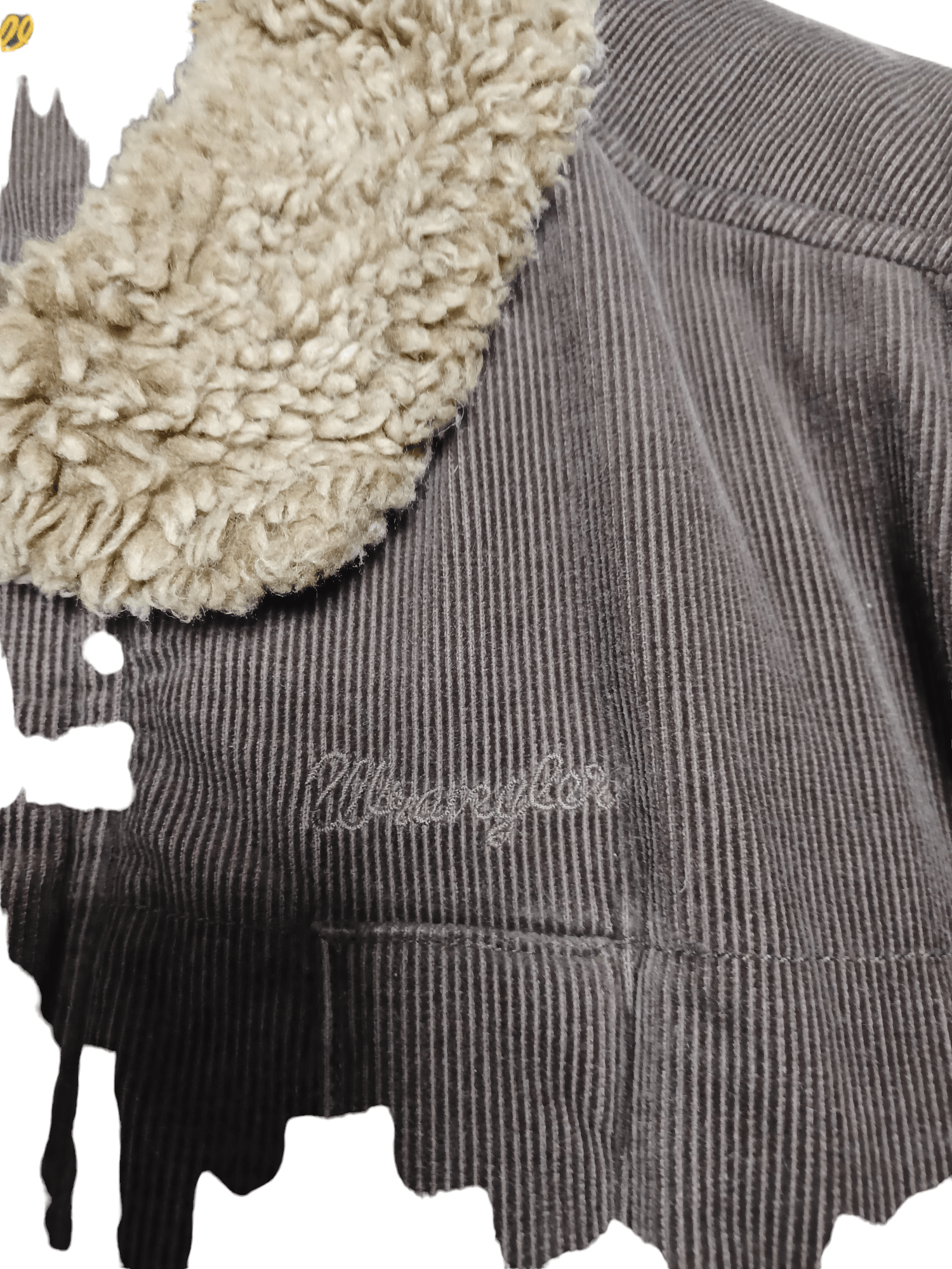 Wrangler Vintage 90s Wrangler velvet corduroy heavy jacket coat Size US L / EU 52-54 / 3 - 5 Thumbnail