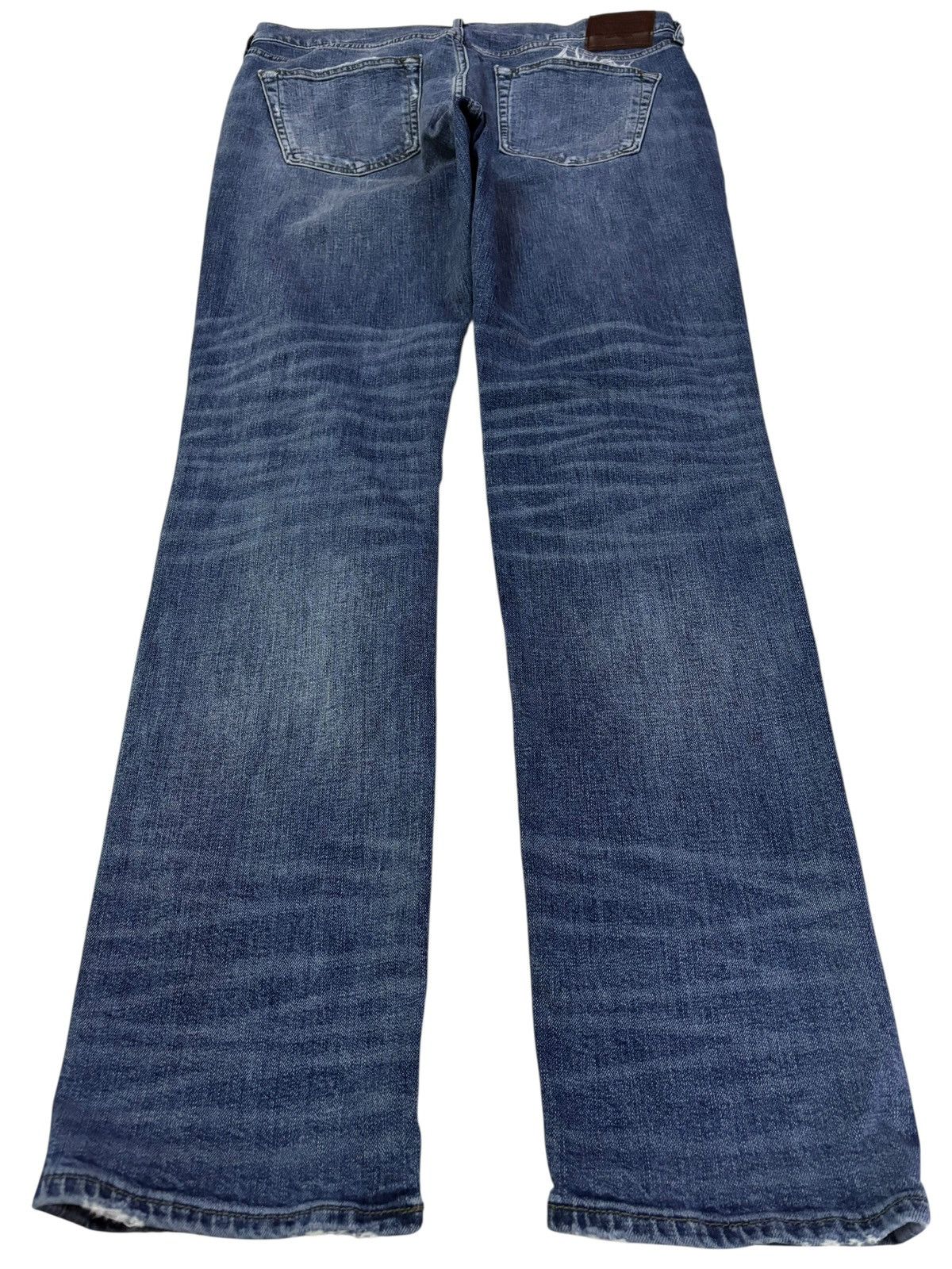 Abercrombie & Fitch Vtg Abercrombie & Fitch Distressed Patchwork Jeans Size US 34 / EU 50 - 2 Thumbnail
