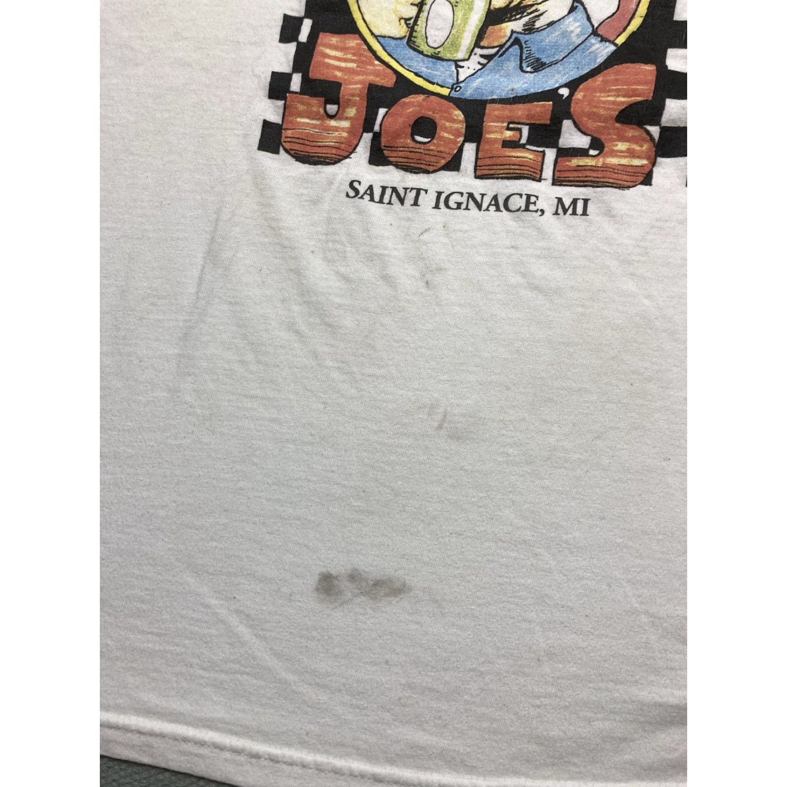 Vintage VINTAGE T SHIRT Java Joes saint ignace Michigan coffee shop distressed XL Shirt Mens Size US XL / EU 56 / 4 - 3 Thumbnail