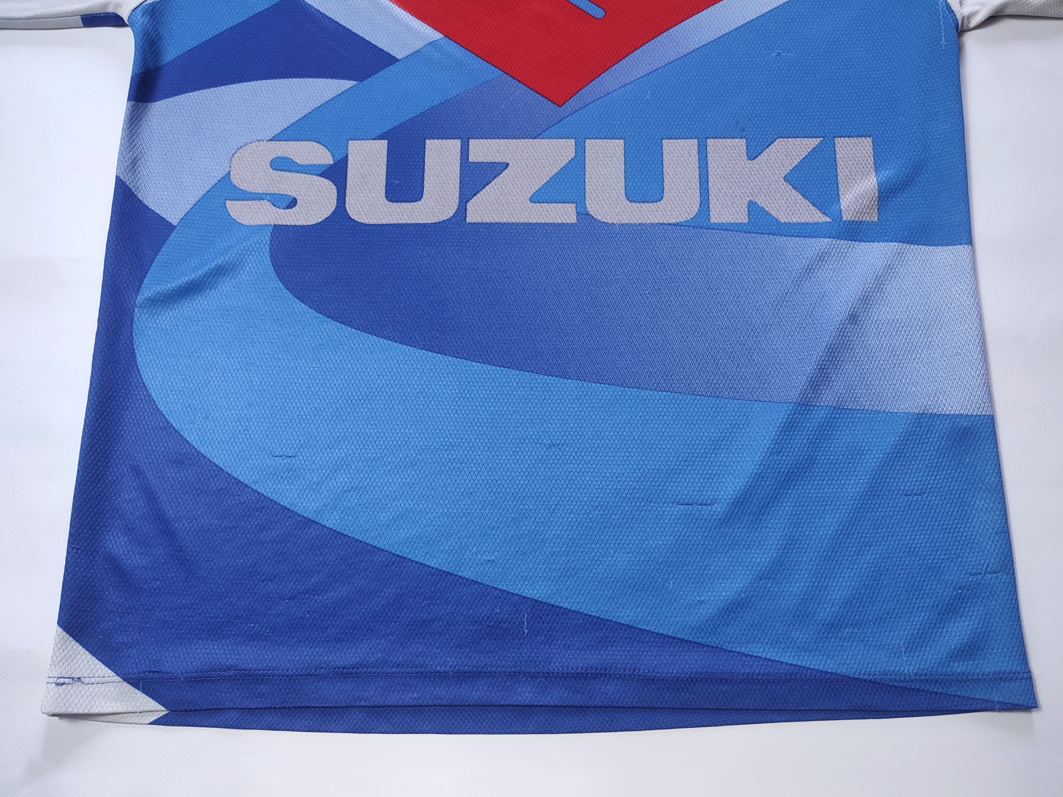Vintage Suzuki Motocross Vintage jersey t-shirt Size US M / EU 48-50 / 2 - 7 Thumbnail
