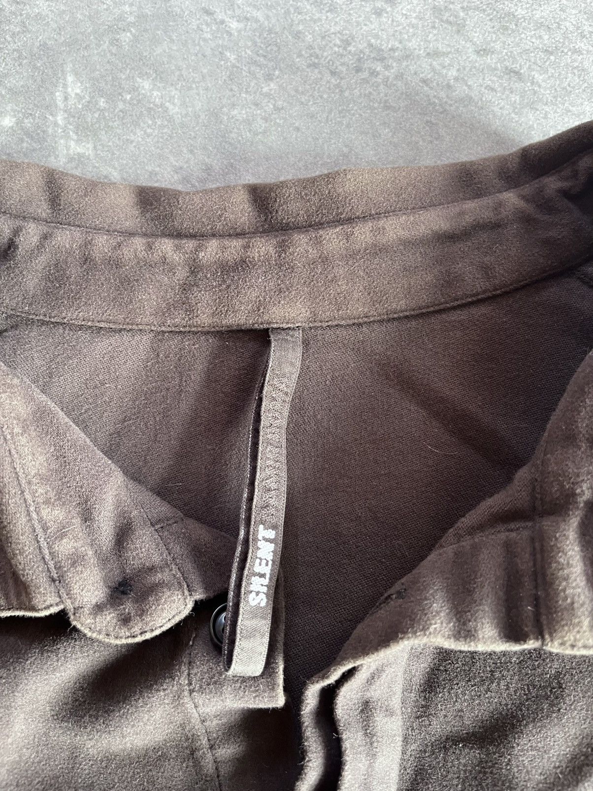 Silent By Damir Doma Silent by Damir Doma Brown Heavy Overshirt L XL Archive Size US L / EU 52-54 / 3 - 6 Thumbnail