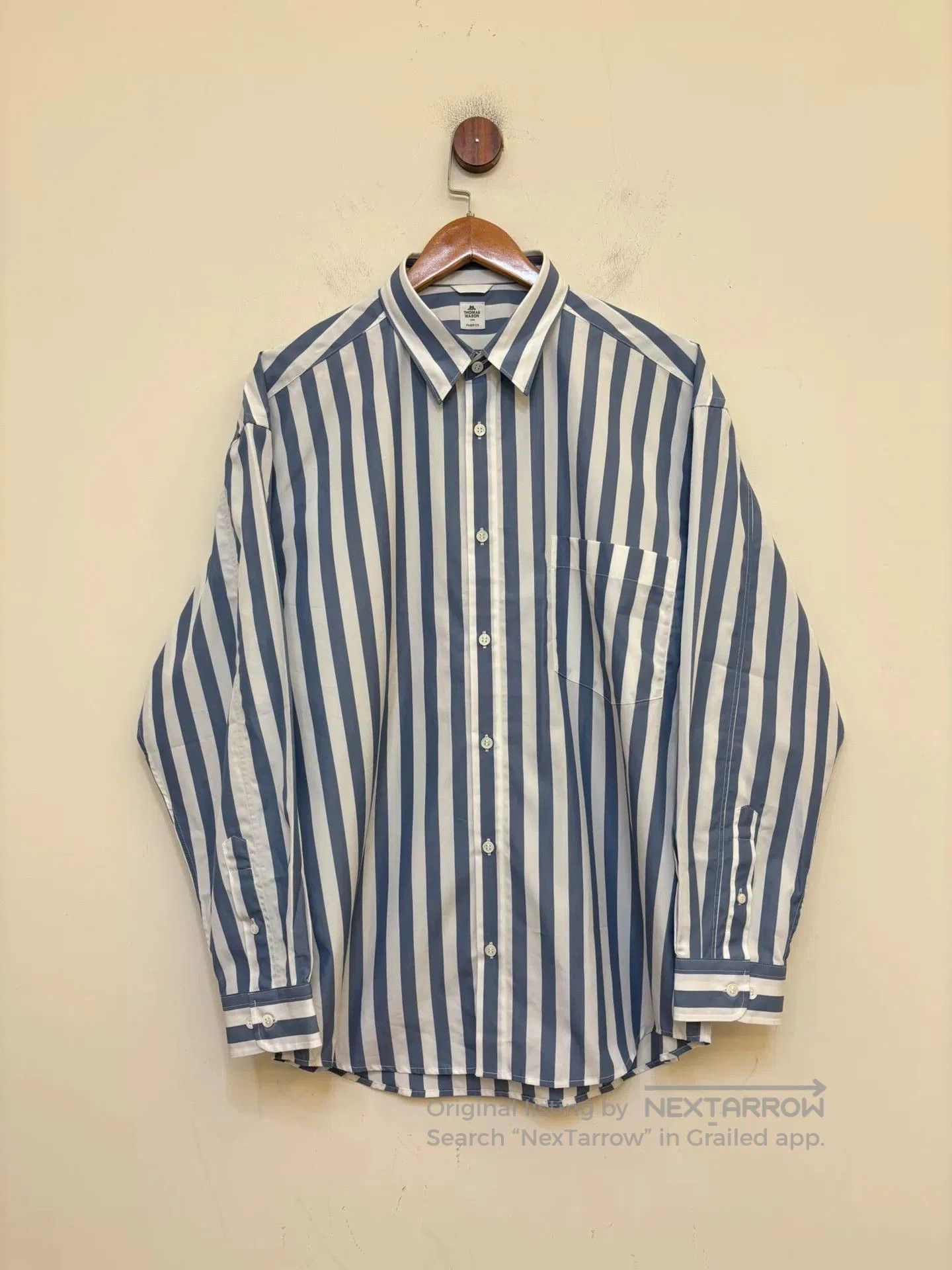 Thomas Pink Edifice Thomas Mason Silhouette Shirt. Size US M / EU 48-50 / 2 - 2 Thumbnail