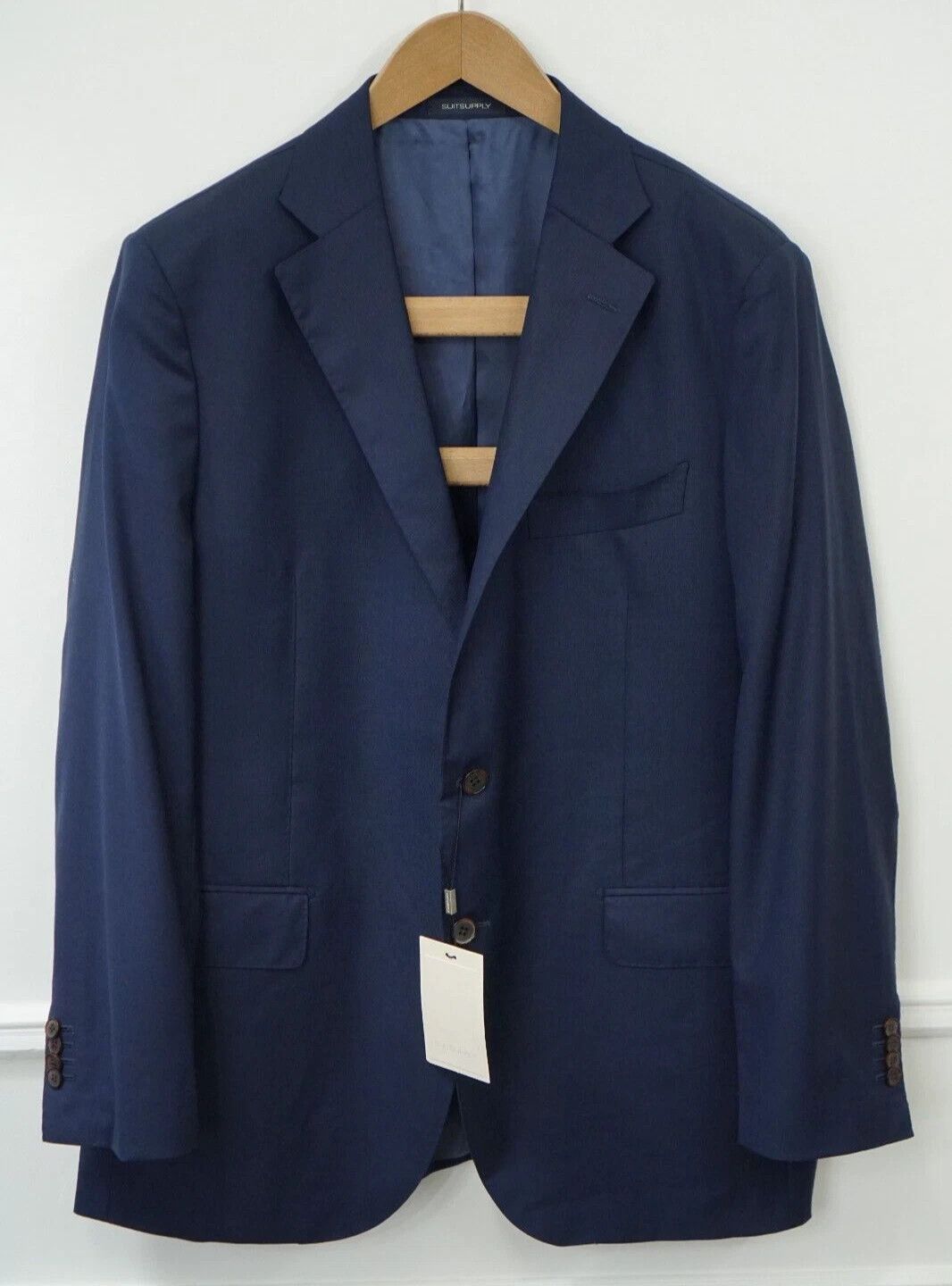 Suitsupply Men Suitsupply Blazer La Spalla Vitale Barberis Blue UK/US46 Size 46R - 1 Thumbnail