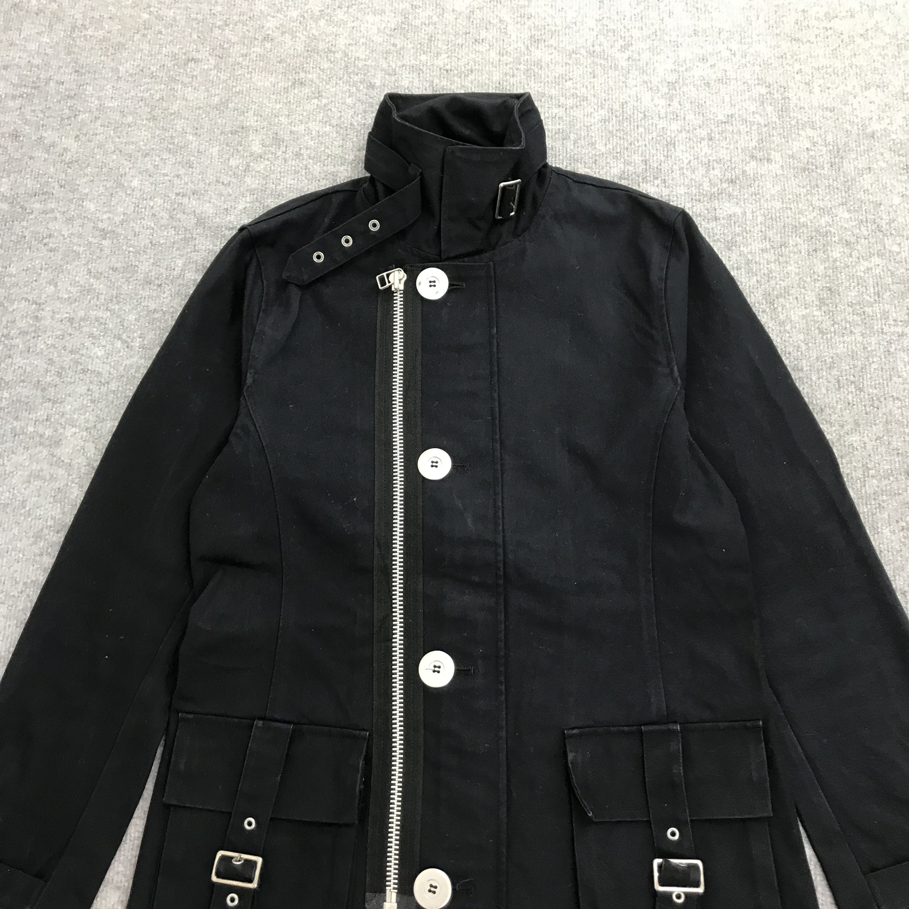 If Six Was Nine × Japanese Brand × No Future NO FUTURE PUNK ZIPPER JACKET BONDAGE DESIGN STYLE Size US M / EU 48-50 / 2 - 2 Thumbnail