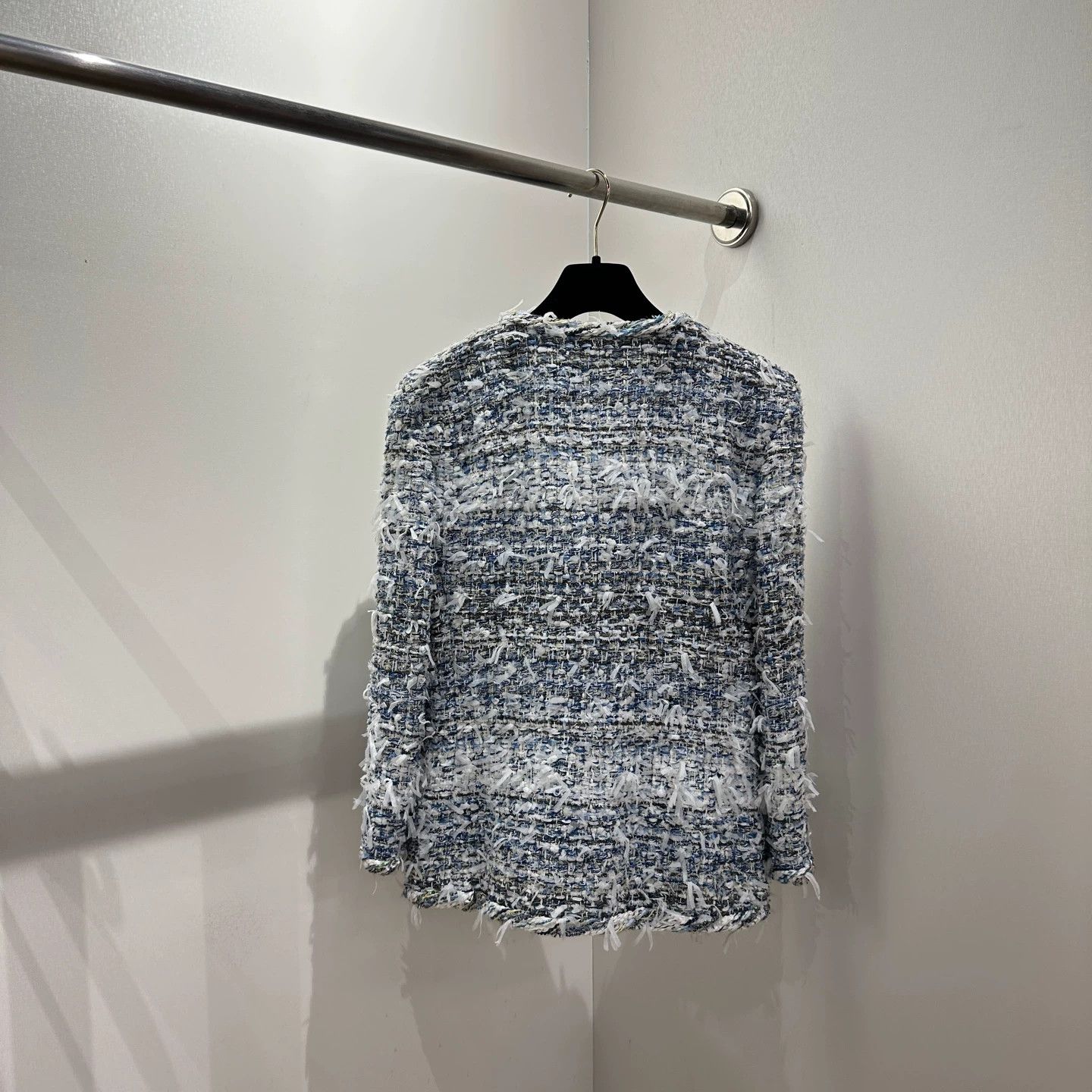 Chanel Chanel apr737 Waterfall Fringe Jacket 38 Cotton Size S / US 4 / IT 40 - 2 Thumbnail