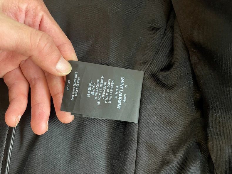 Saint Laurent Paris Saint Laurent Paris L01 leather jacket-2506 Size US S / EU 44-46 / 1 - 7 Thumbnail