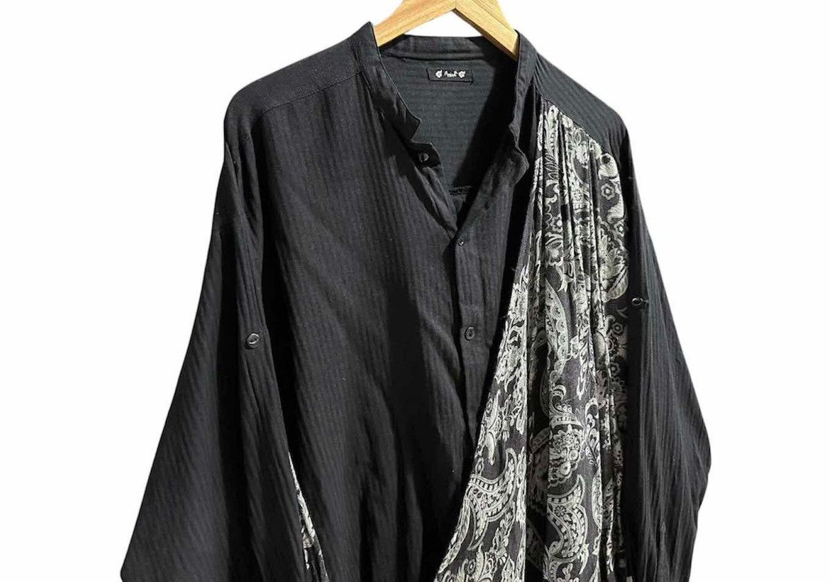 Japanese Brand × Other × Vintage 🔥Vintage Amina Double Layer Shirt Long Sleeve Japanese Style Size US XL / EU 56 / 4 - 2 Thumbnail