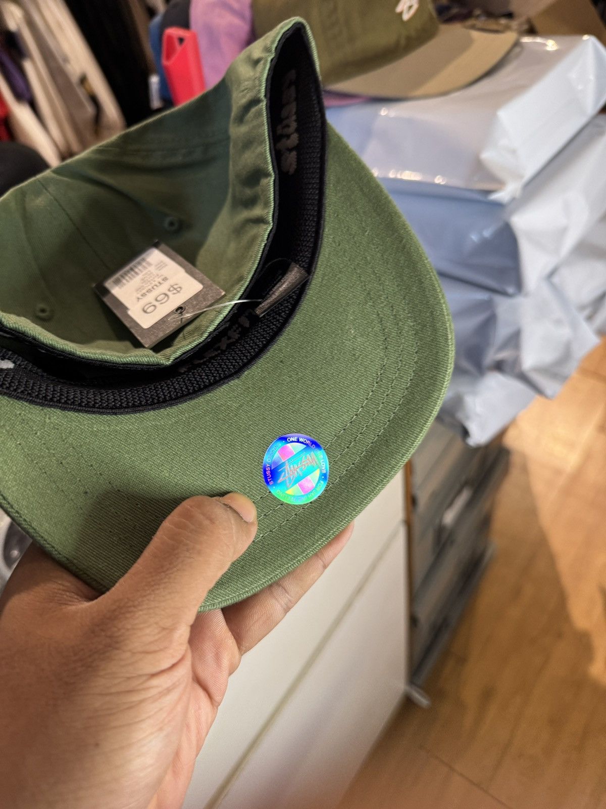Stussy No.3 STUSSY FITTED CAP Size ONE SIZE - 6 Thumbnail