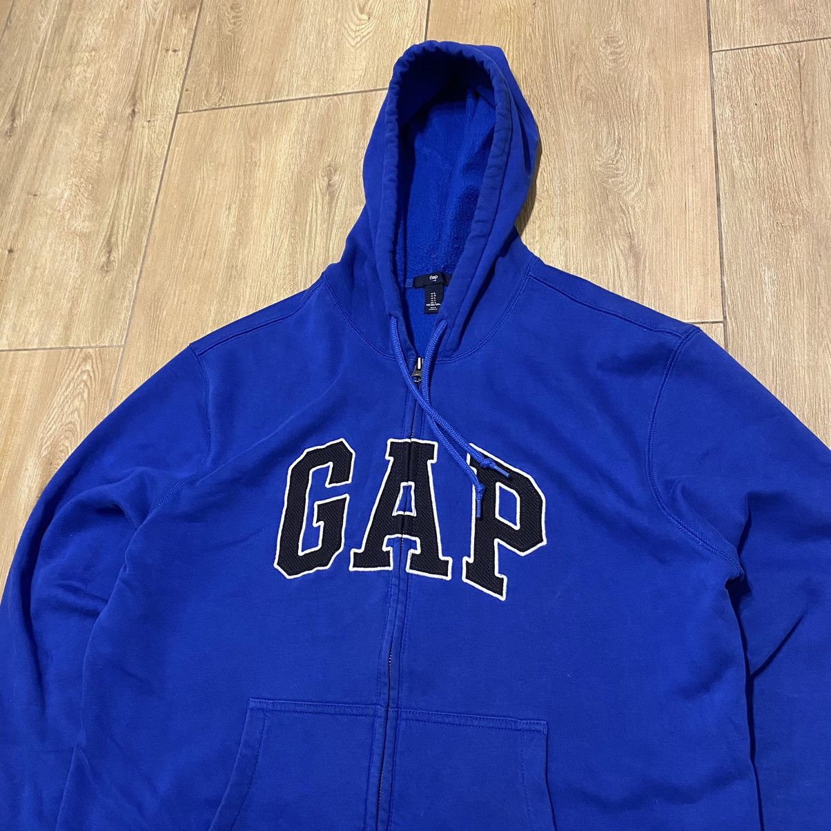 Other Vintage Gap Big Central Logo Full Zip Hoodie Size US L / EU 52-54 / 3 - 2 Thumbnail