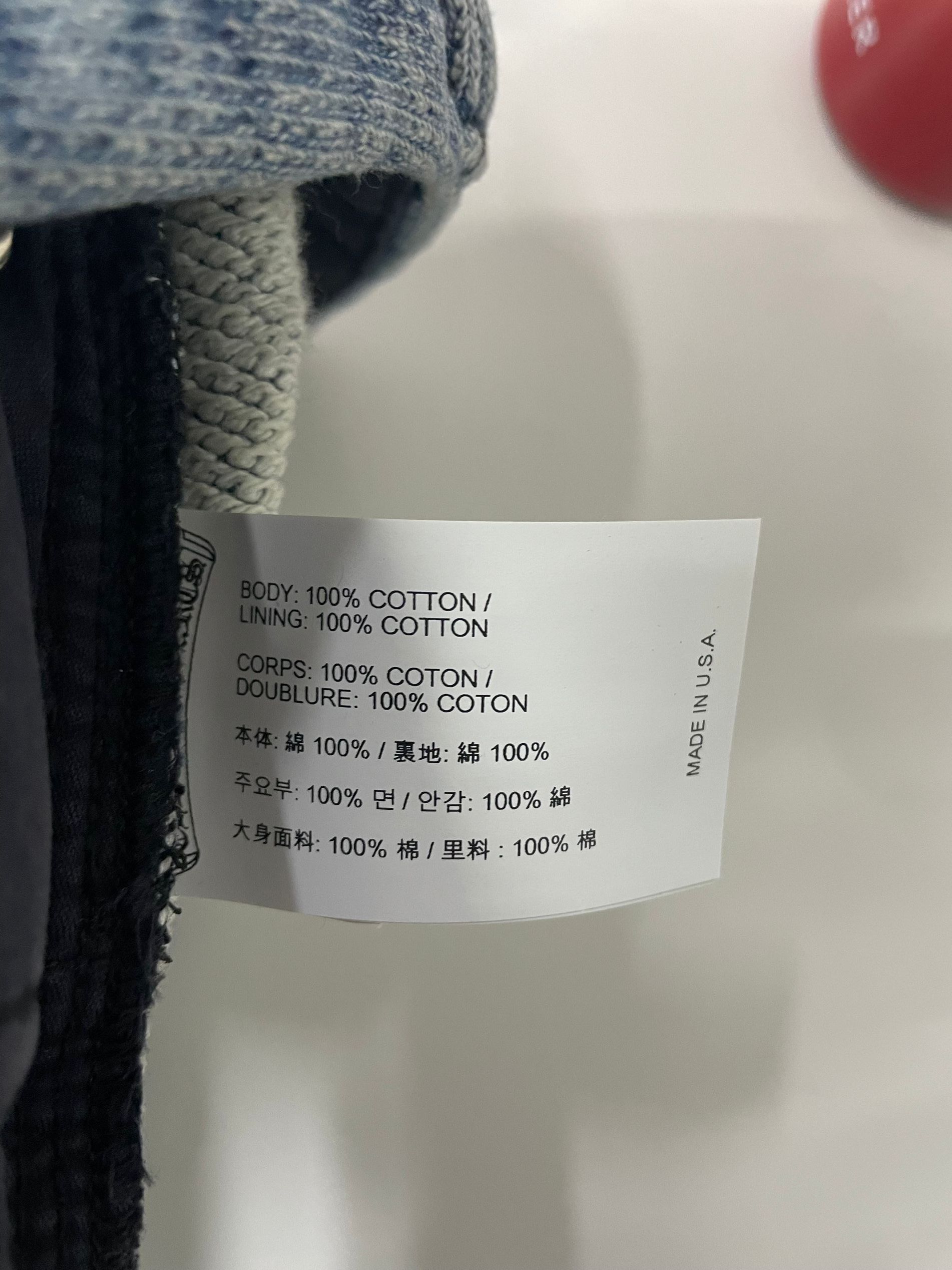 Chrome Hearts Chrome Hearts Heavy Knit Light Wash Denim Sweat Pants Size US 36 / EU 52 - 9 Thumbnail