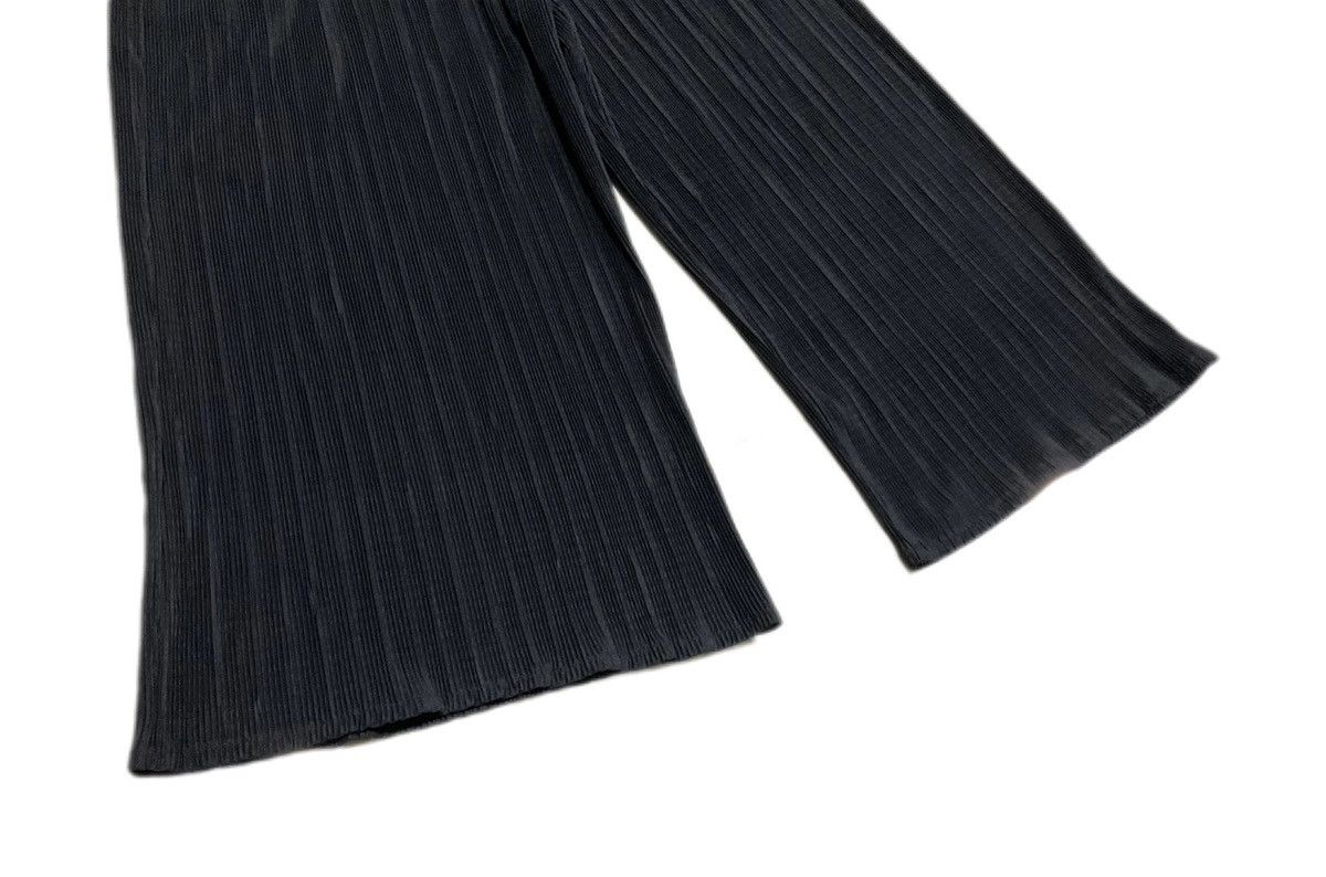 Japanese Brand 🔥Sick Japanese Pleated Issey Miyake Style Wide Pants Size US 30 / EU 46 - 4 Thumbnail