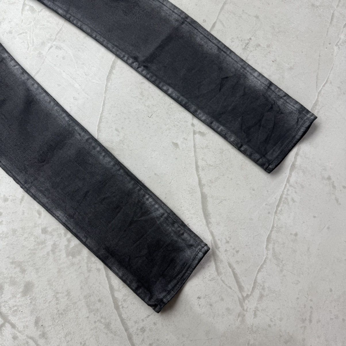Dior Dior Homme Silver Glitter Black Jeans Size US 32 / EU 48 - 5 Thumbnail