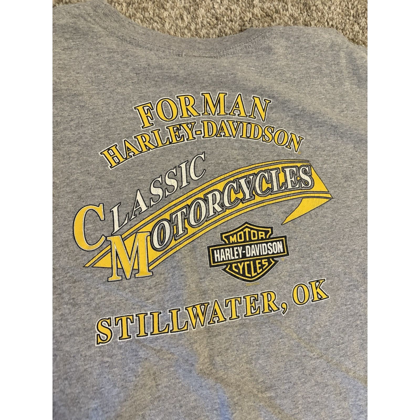 Harley Davidson Vintage Harley Davidson Motorcycles T Shirt Biker Logo 3XL Size US XXL / EU 58 / 5 - 6 Thumbnail