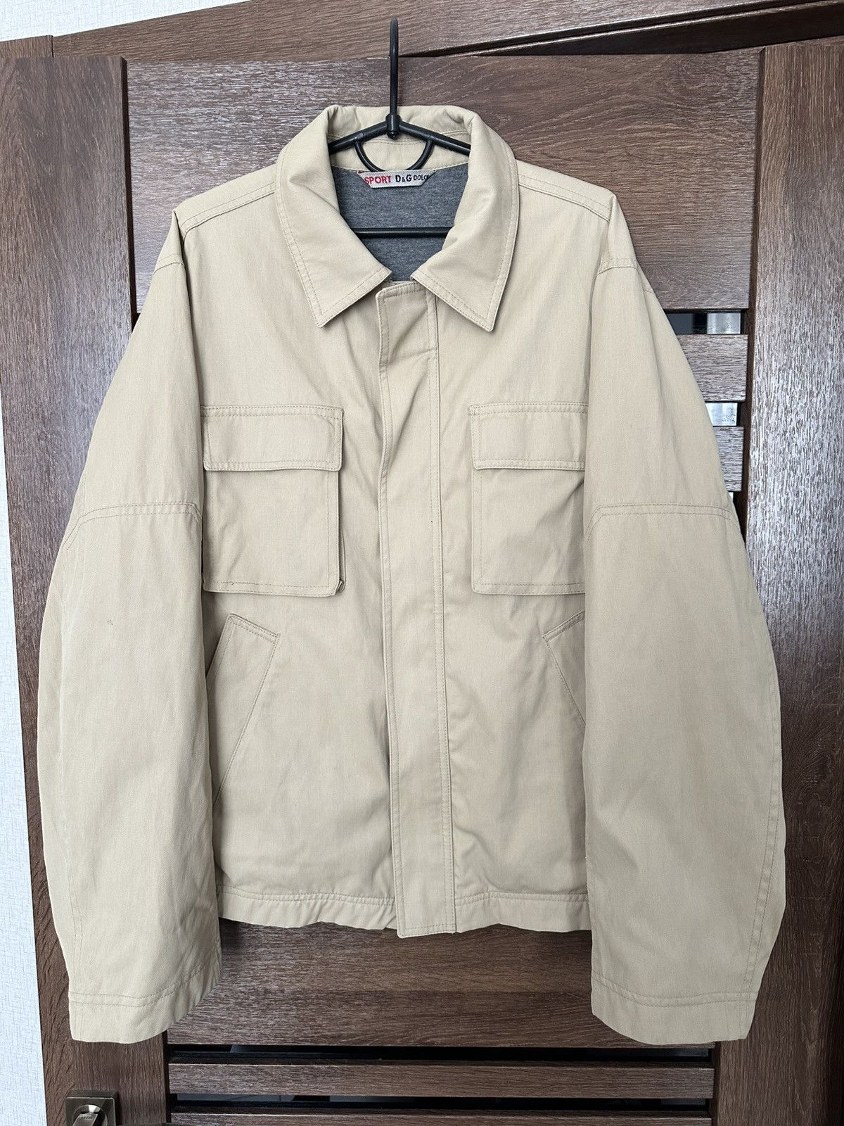 Dolce & Gabbana Dolce & Gabbana Sport D&G Vintage Zip Jacket Cargo 90s Size US L / EU 52-54 / 3 - 2 Thumbnail