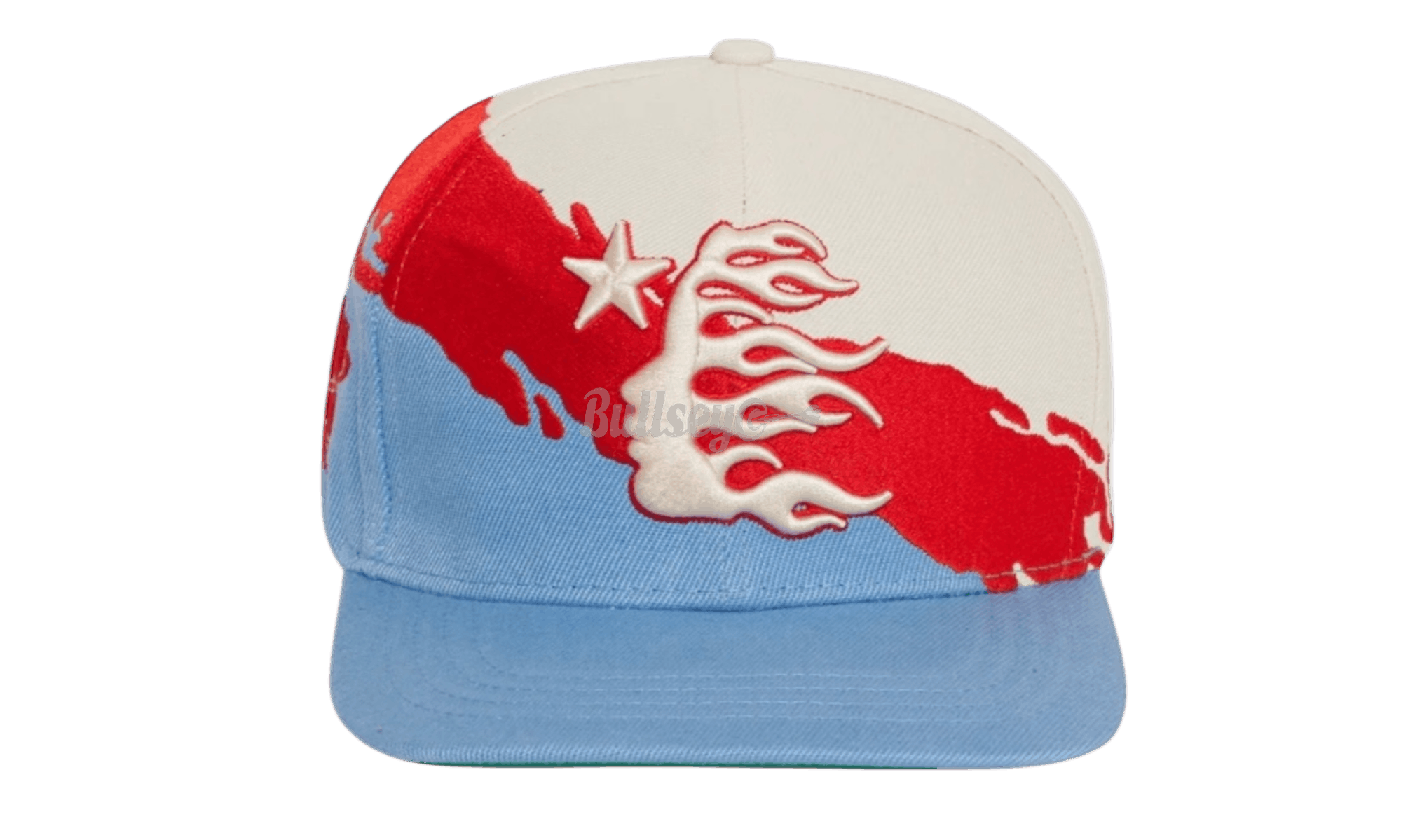 Paintbrush Red/White/Blue Snapback Hat