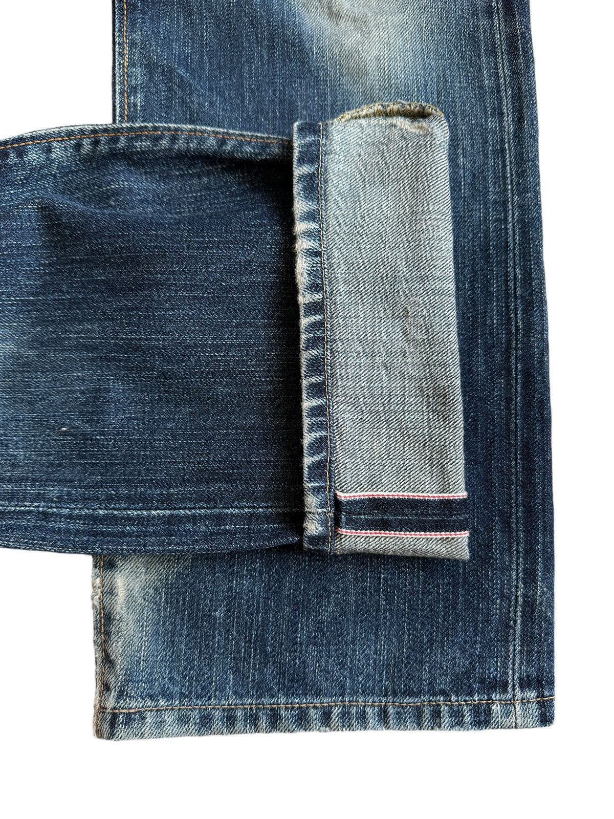 Edwin Vintage Edwin 505zx Distressed Selvedge Jeans Size US 28 / EU 44 - 15 Thumbnail