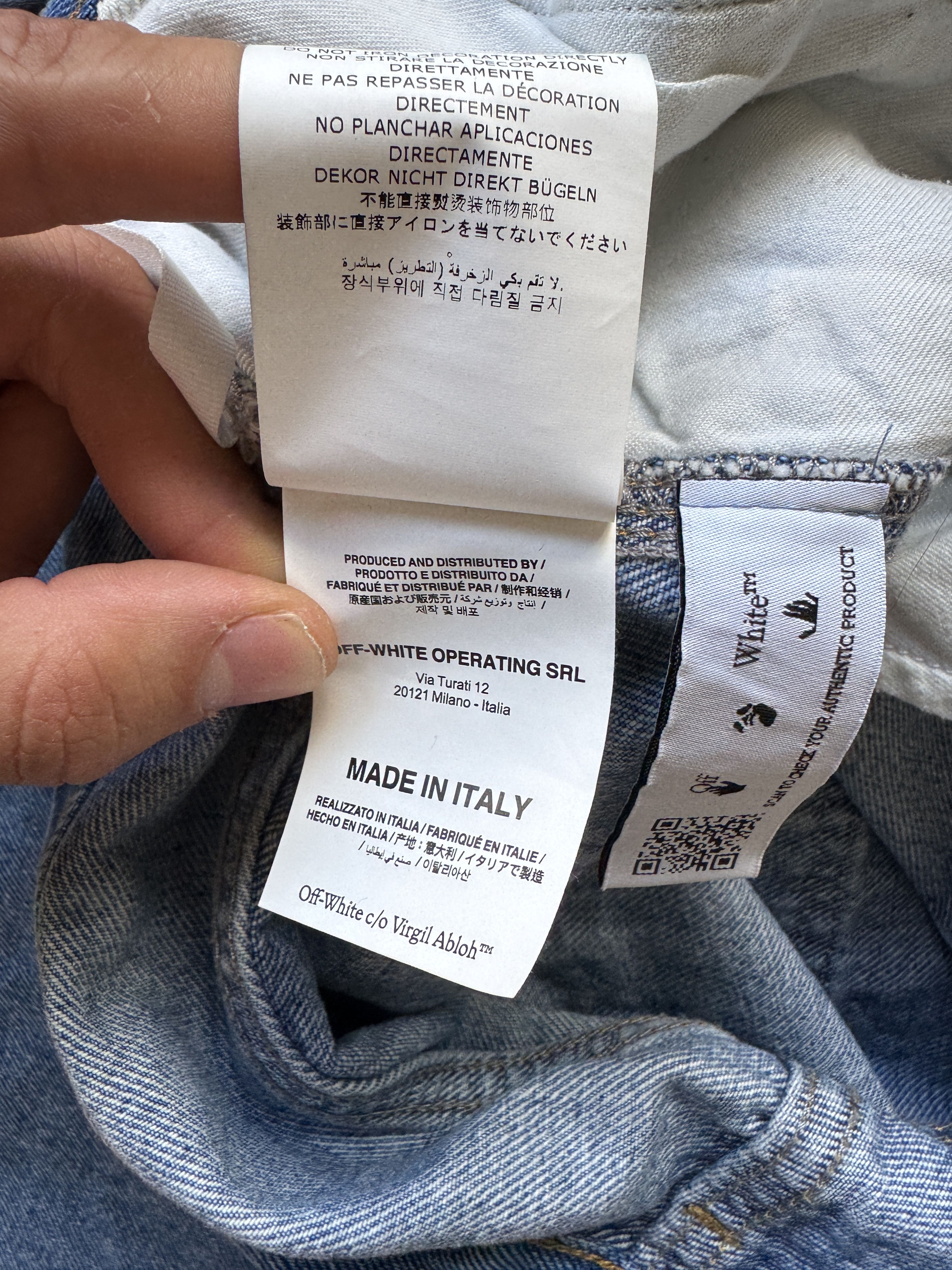 Off-White Carpenter Jeans Size US 31 - 18 Thumbnail