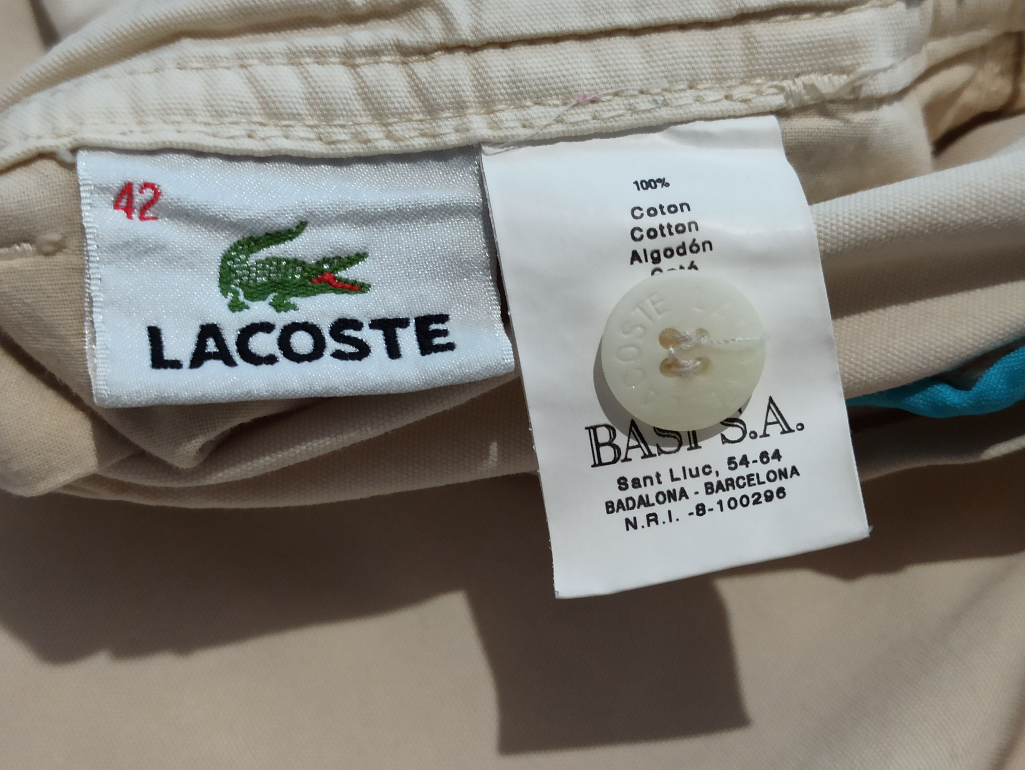 Lacoste × Vintage lacoste cargo vintage shorts Size US 32 / EU 48 - 4 Thumbnail