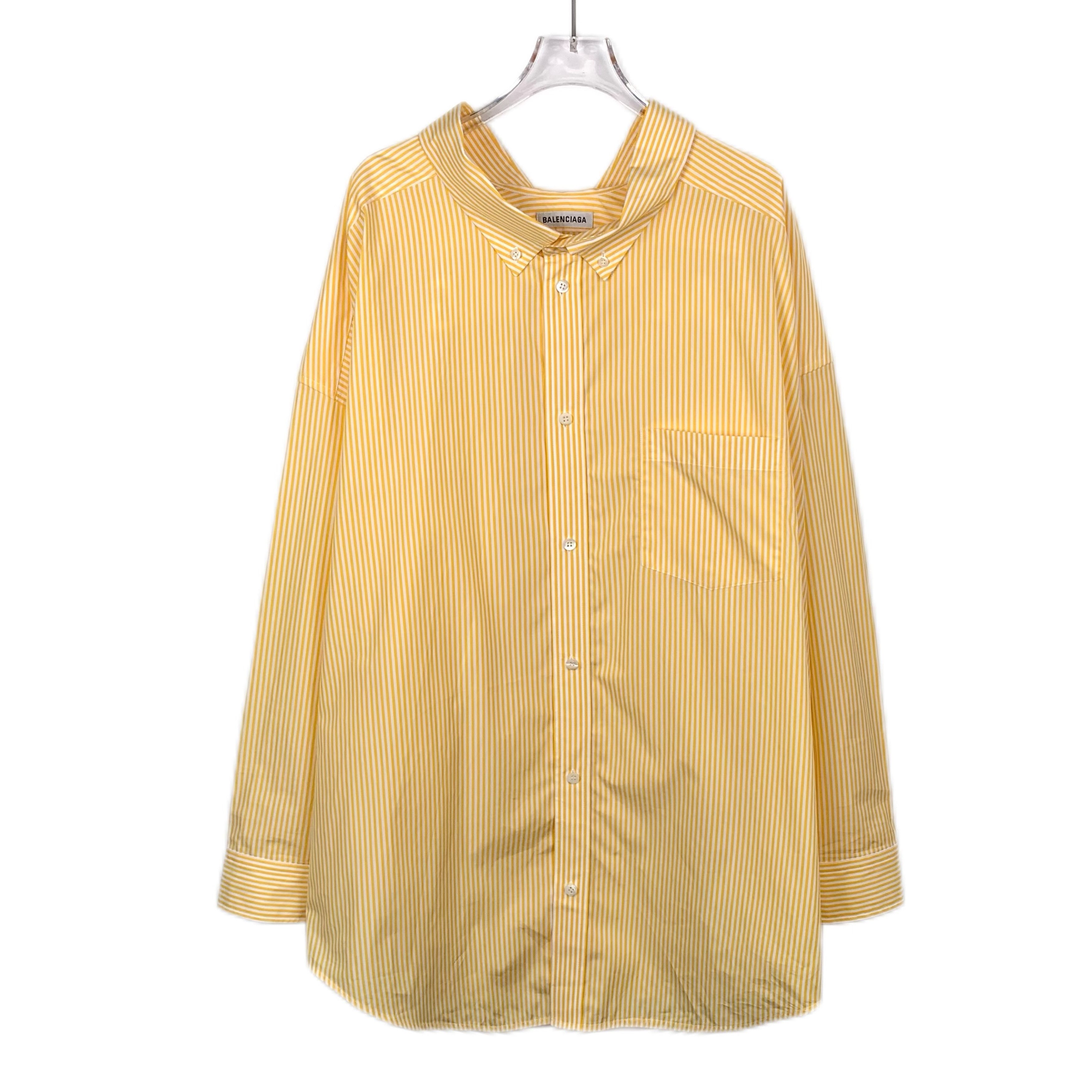 Balenciaga Balenciaga Letter Printed striped shirt Size XXS / US 00 / IT 34 - 3 Thumbnail