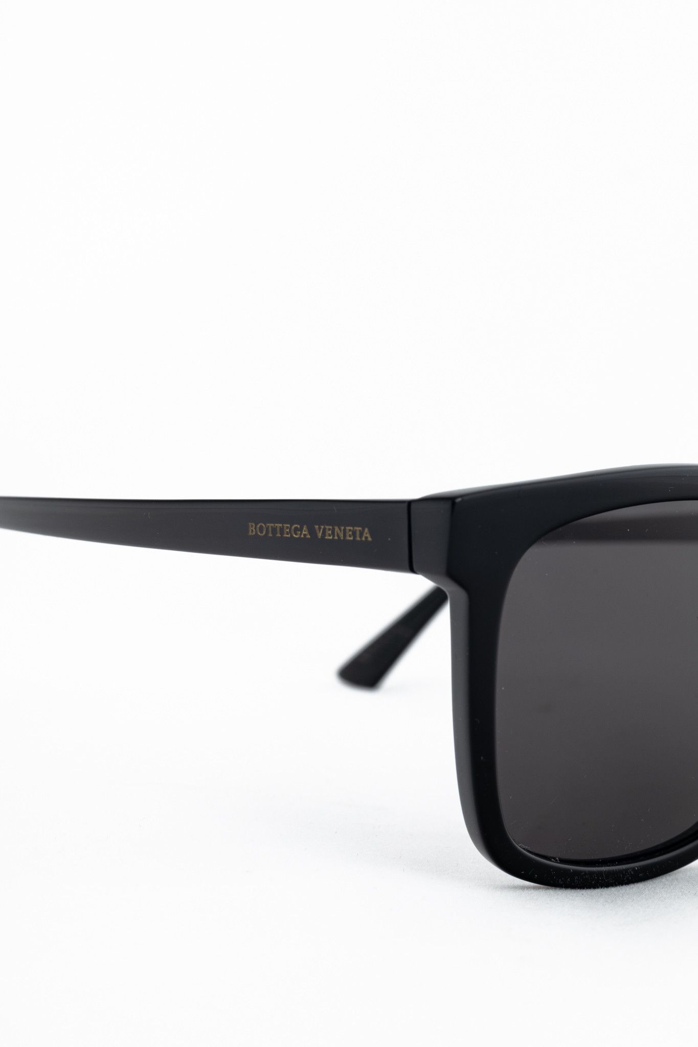 Bottega Veneta Bottega Veneta BV1021SK Black Square Acetate Sunglasses Size ONE SIZE - 6 Thumbnail