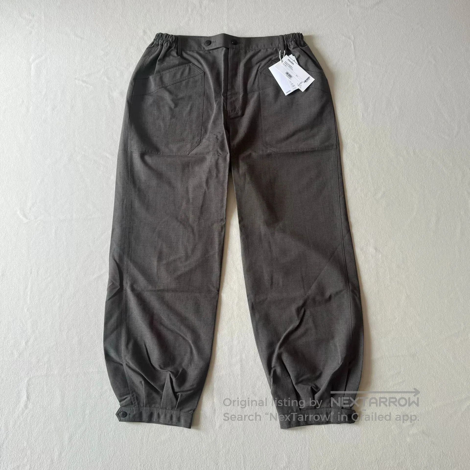 Visvim VISVIM 22AW Carroll Wool Cotton Pants. Size US 31 - 1 Thumbnail
