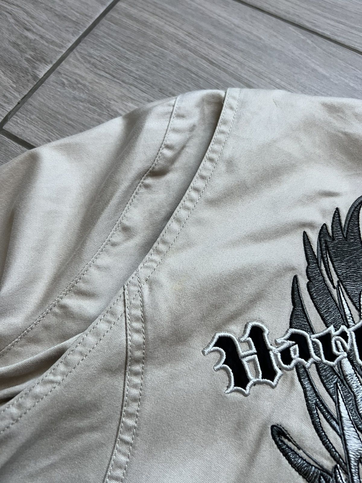 Harley Davidson Vintage Harley Davidson Jacket Big Embroidered Logo 90’s Size US L / EU 52-54 / 3 - 17 Thumbnail