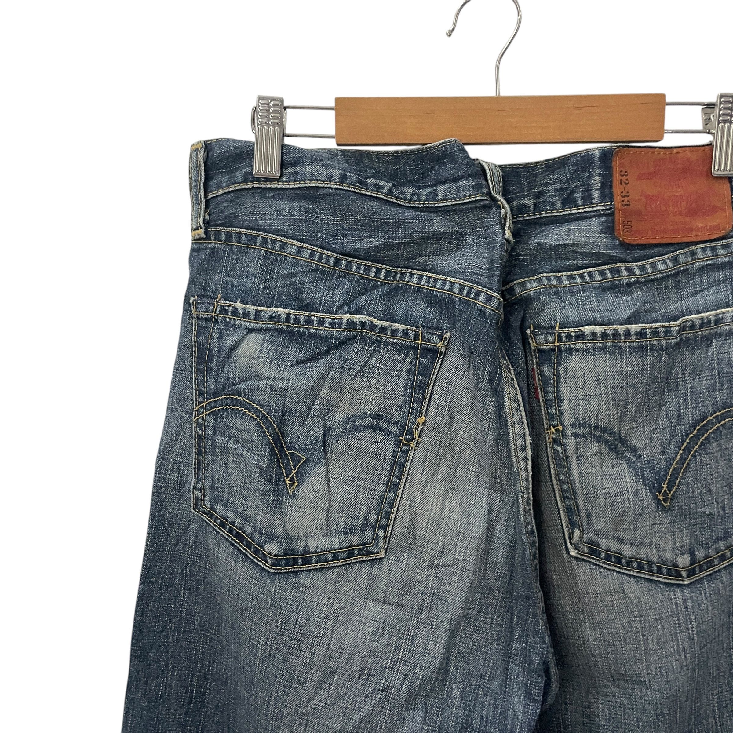 Levi's Vintage Y2k Levis Lot 503 Denim Jeans Size US 31 - 9 Thumbnail