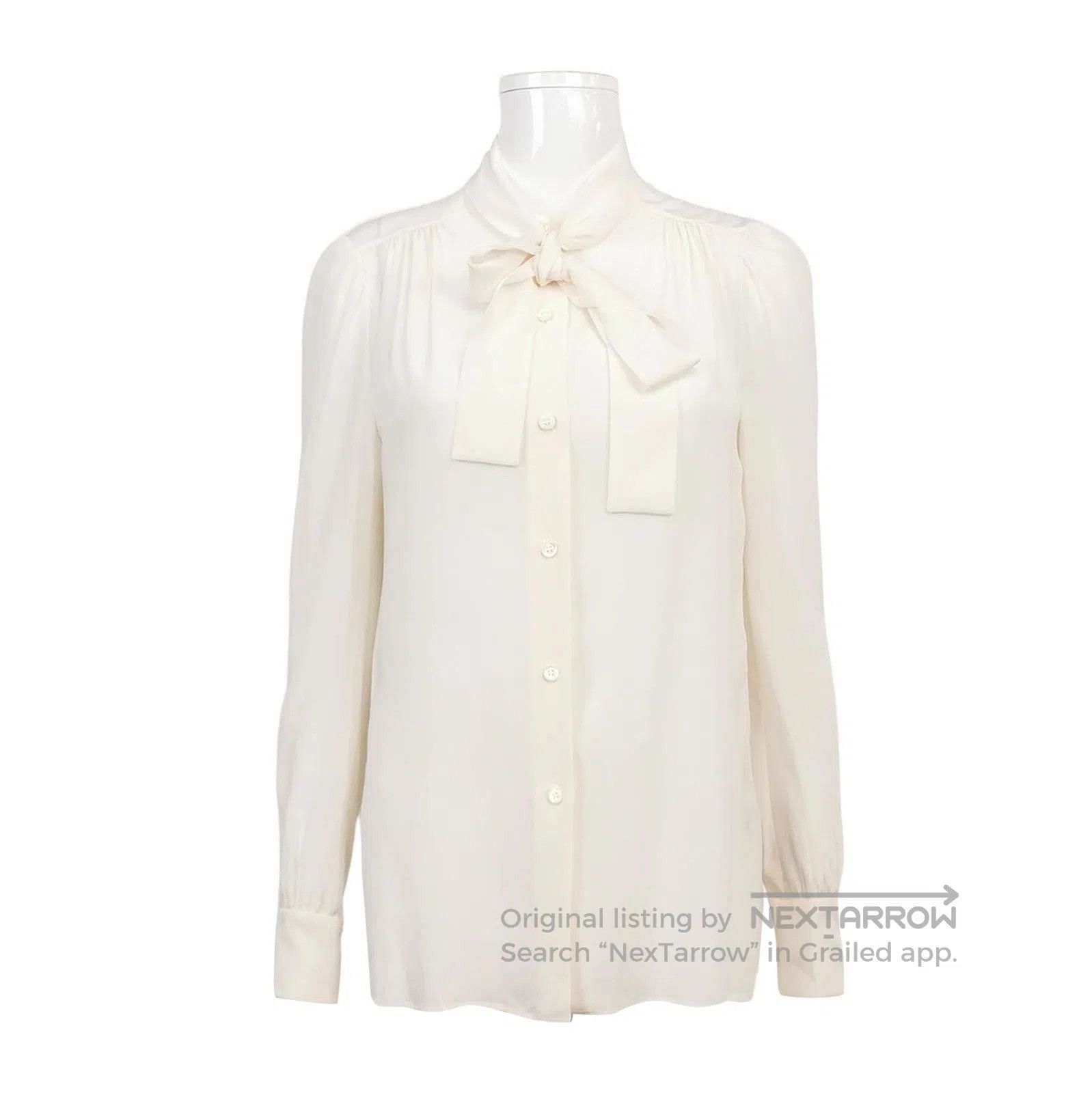Prada Prada Silk Long Sleeve Button. Size S / US 4 / IT 40 - 1 Thumbnail