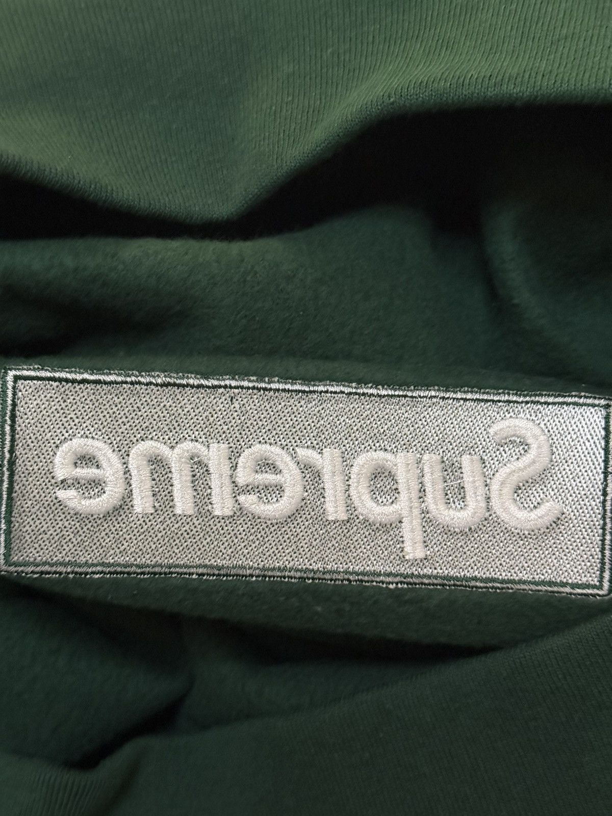 Supreme Supreme fw18 dark green box logo crewneck Size US S / EU 44-46 / 1 - 8 Thumbnail
