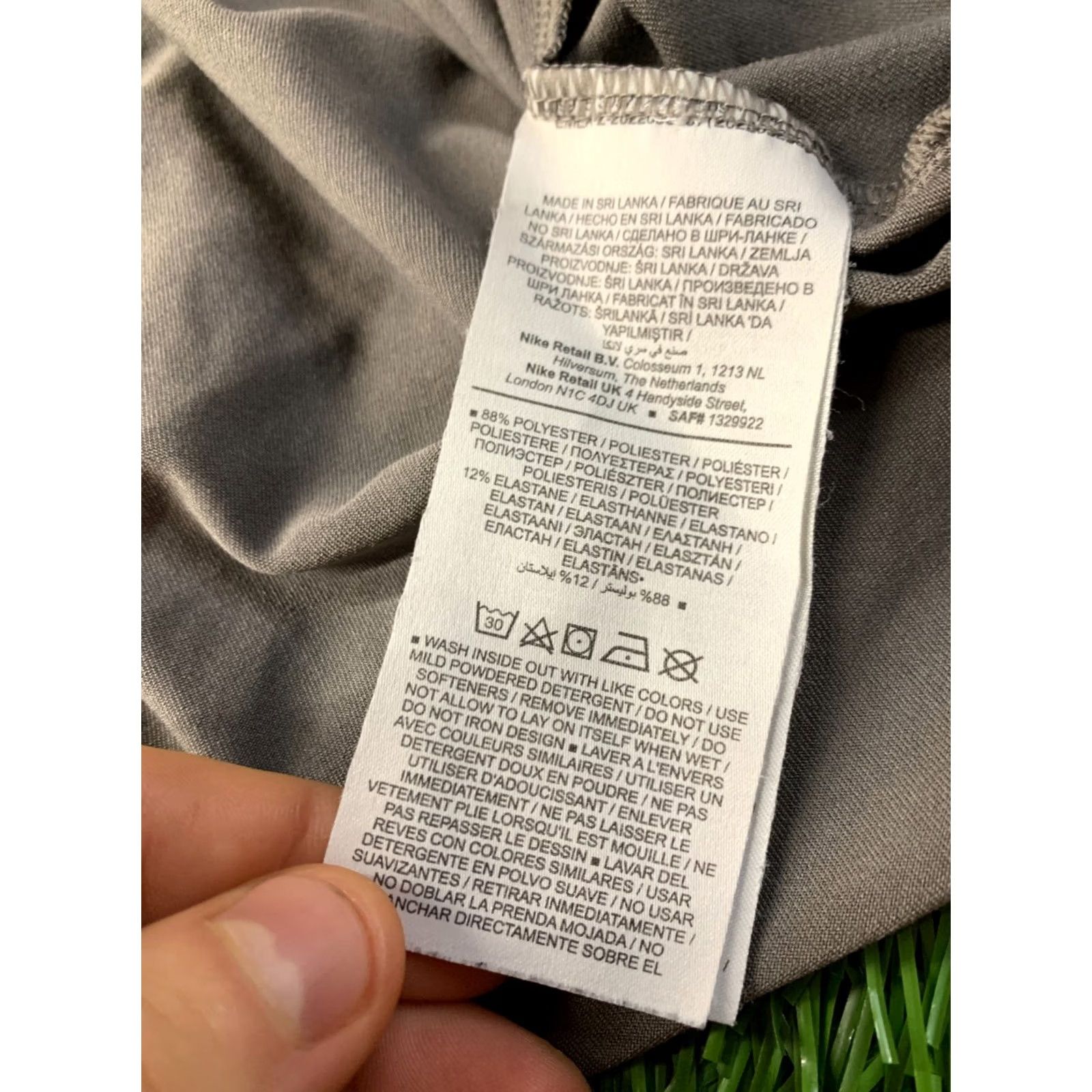 Nike Nike Air Max Original 2023 Men Sport Training Shirt Jersey M Gray Short Sleeve T-Shirt Crew Neck Regular Size M Nike Air Max Mens Gray Jersey 2023 Size US M / EU 48-50 / 2 - 7 Thumbnail
