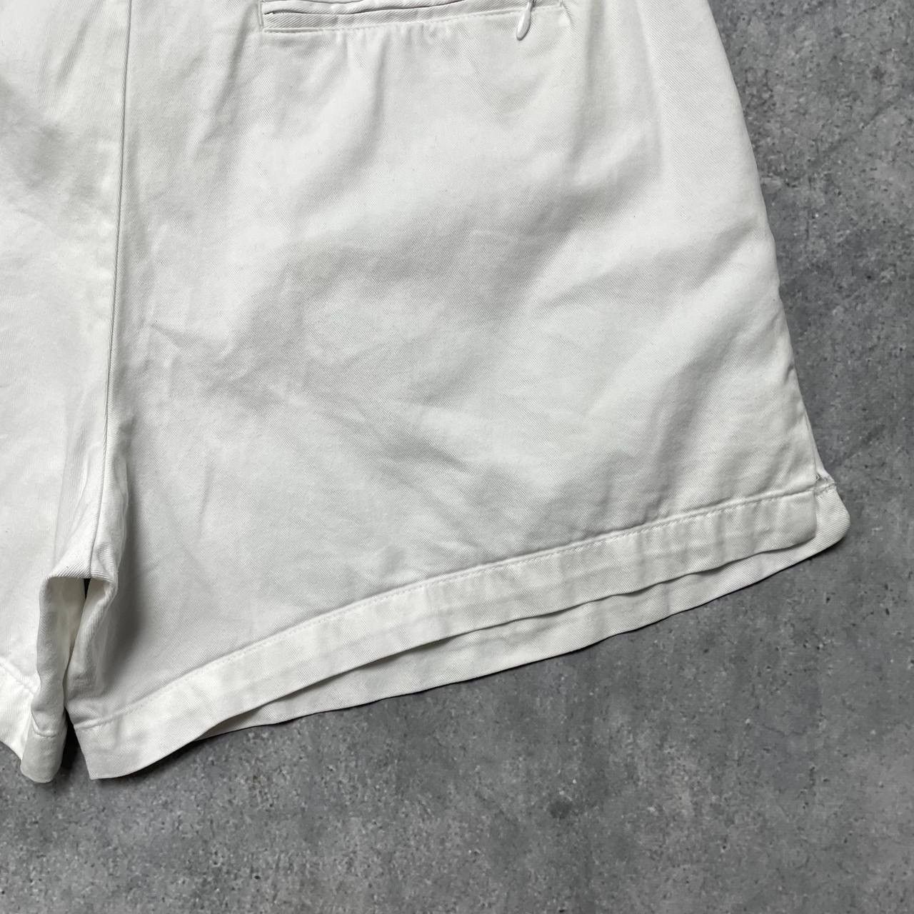 Vintage Vintage 90s Nike Court Tennis Cotton Shorts White Size 36 Size US 36 / EU 52 - 18 Thumbnail