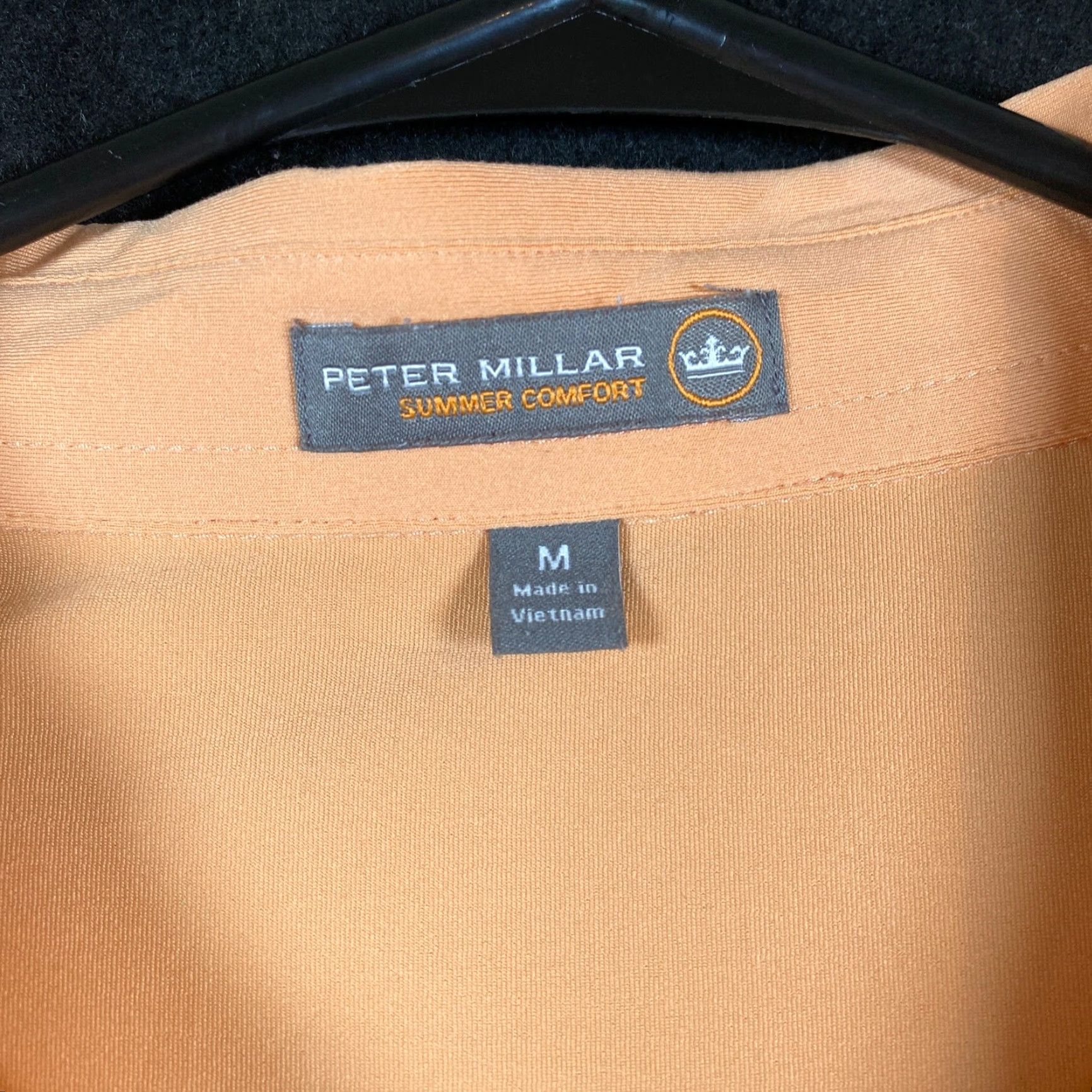 Peter Millar Peter Millar Mens Shirt Orange Short Sleeve Summer Crown Comfort Polo Stretch M Shirt Regular Mens Orange Polo Short Sleeve Casual Athletic 90s? Size US M / EU 48-50 / 2 - 6 Thumbnail