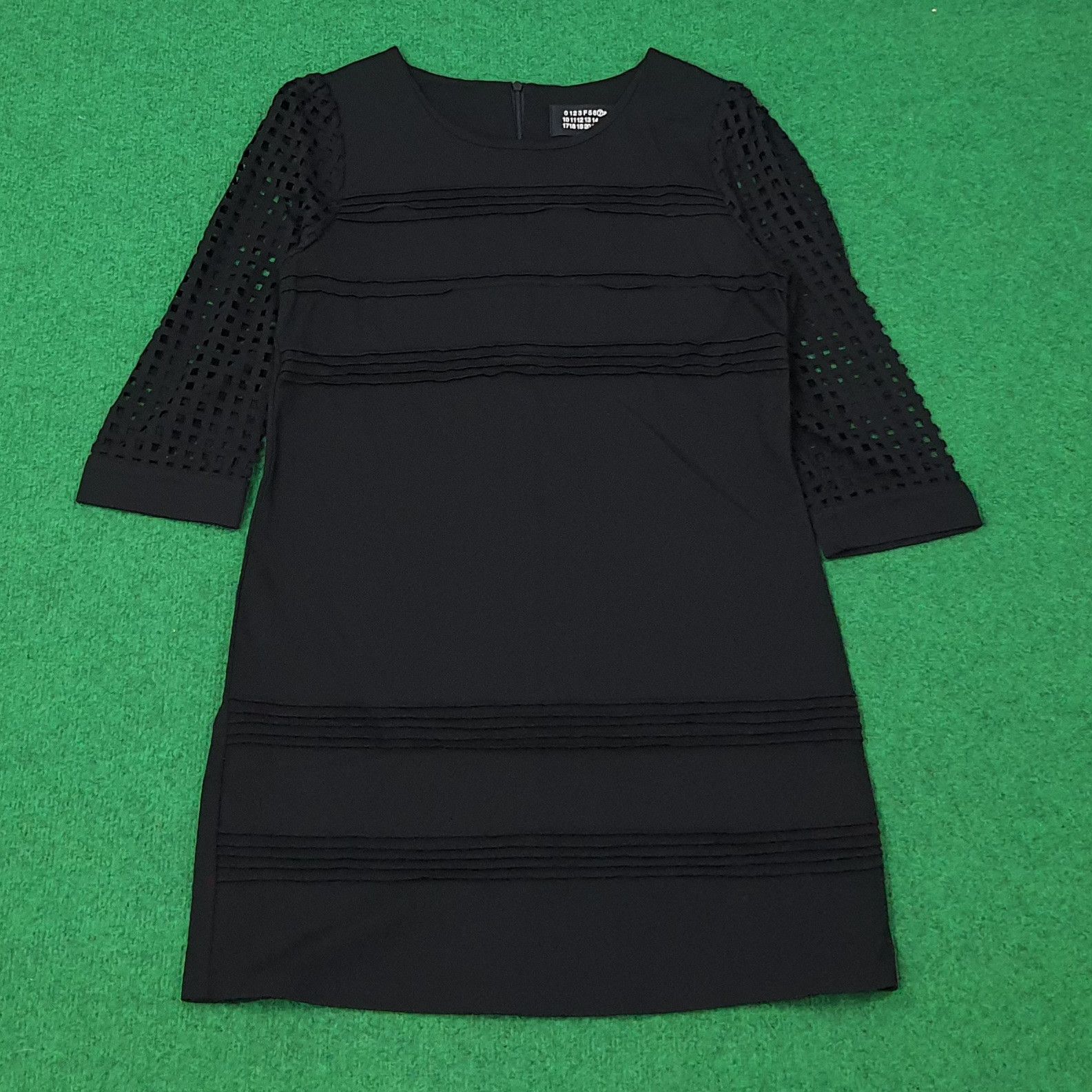 Maison Margiela Maison Margiela Line 7 Perforated Mesh Panel Dress C267N62 Size S / US 4 / IT 40 - 1 Thumbnail